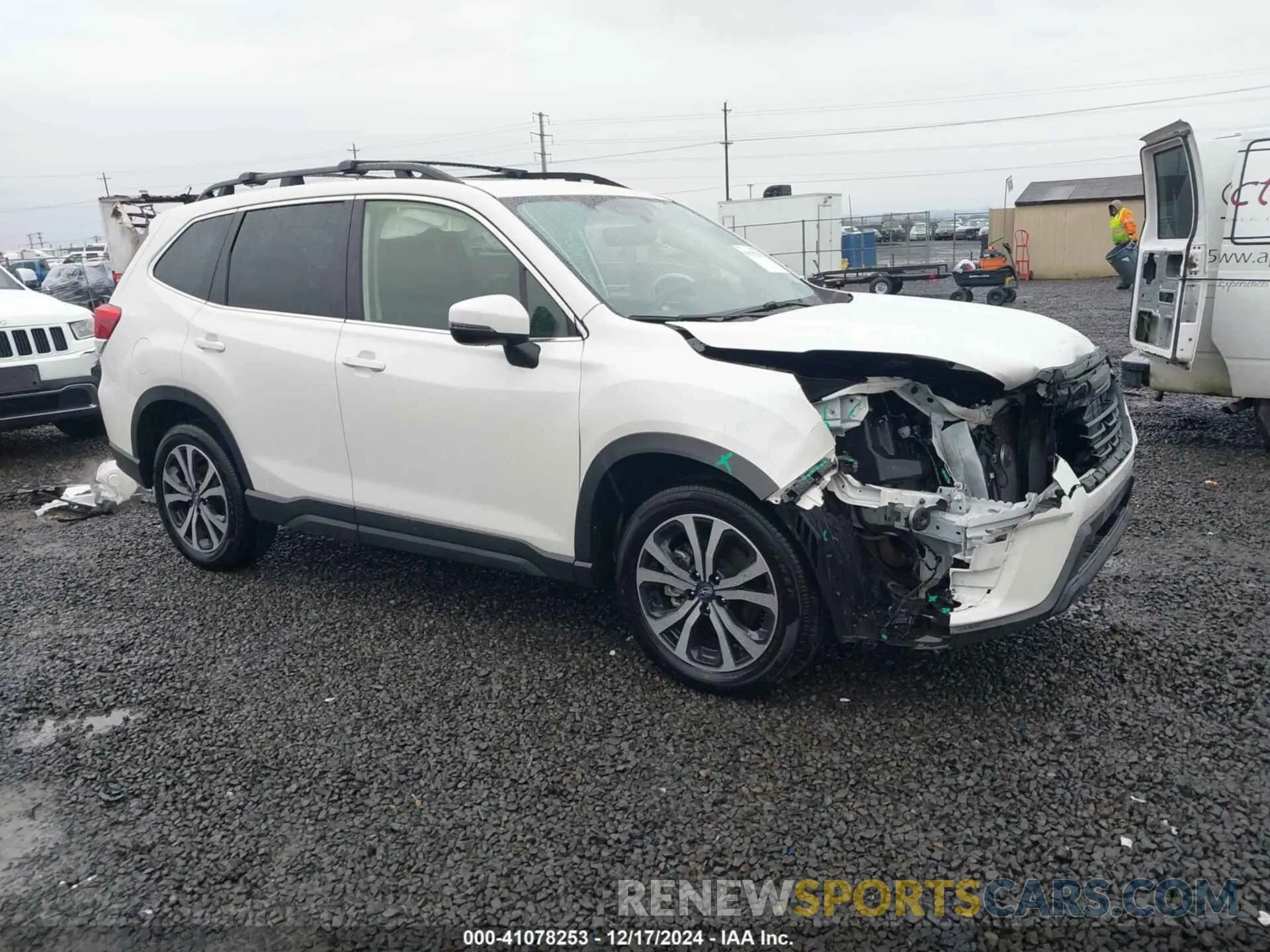 1 fotografías del automóvil dañado JF2SKANC3PH526244 SUBARU FORESTER 2023