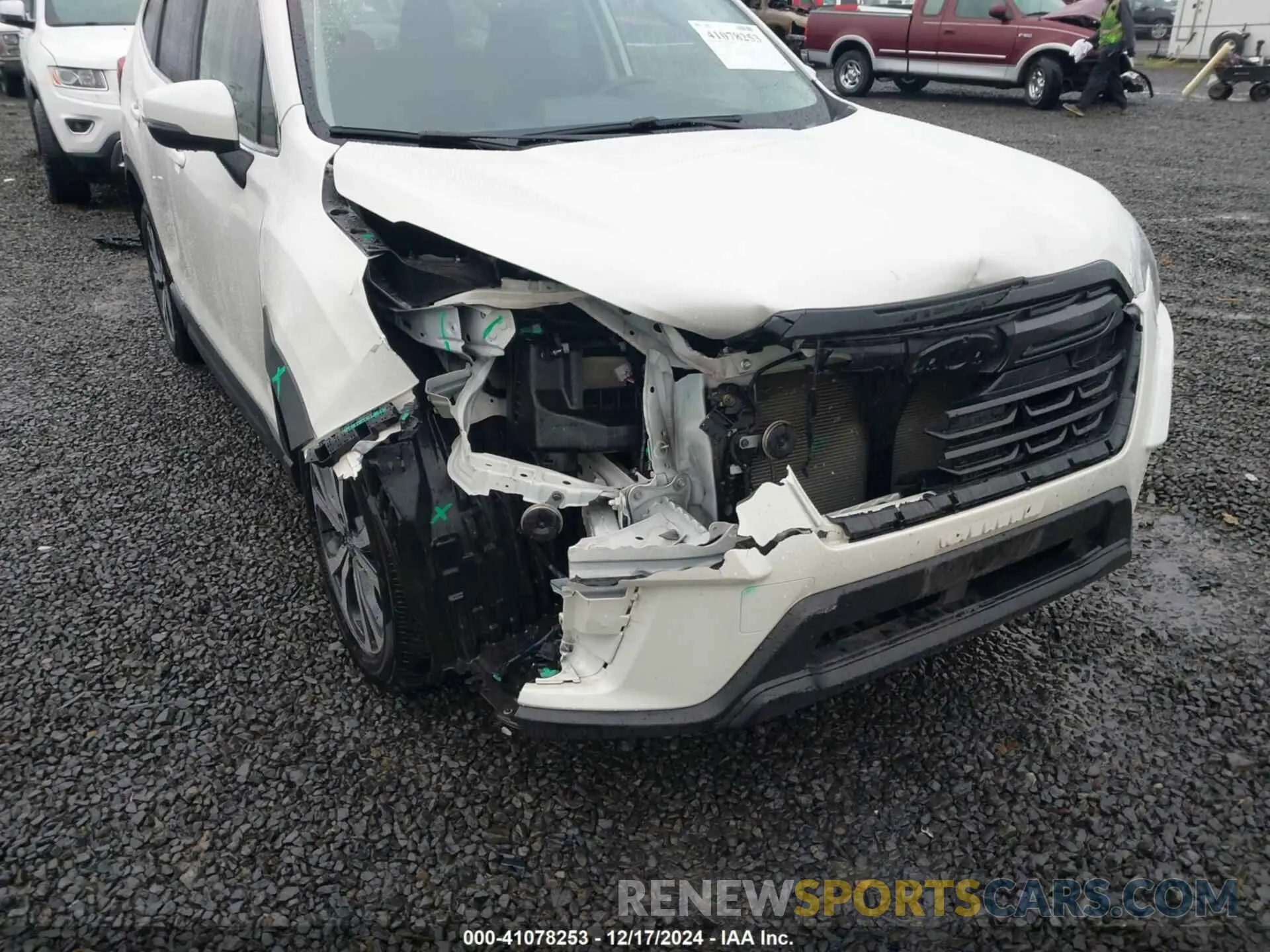 6 fotografías del automóvil dañado JF2SKANC3PH526244 SUBARU FORESTER 2023