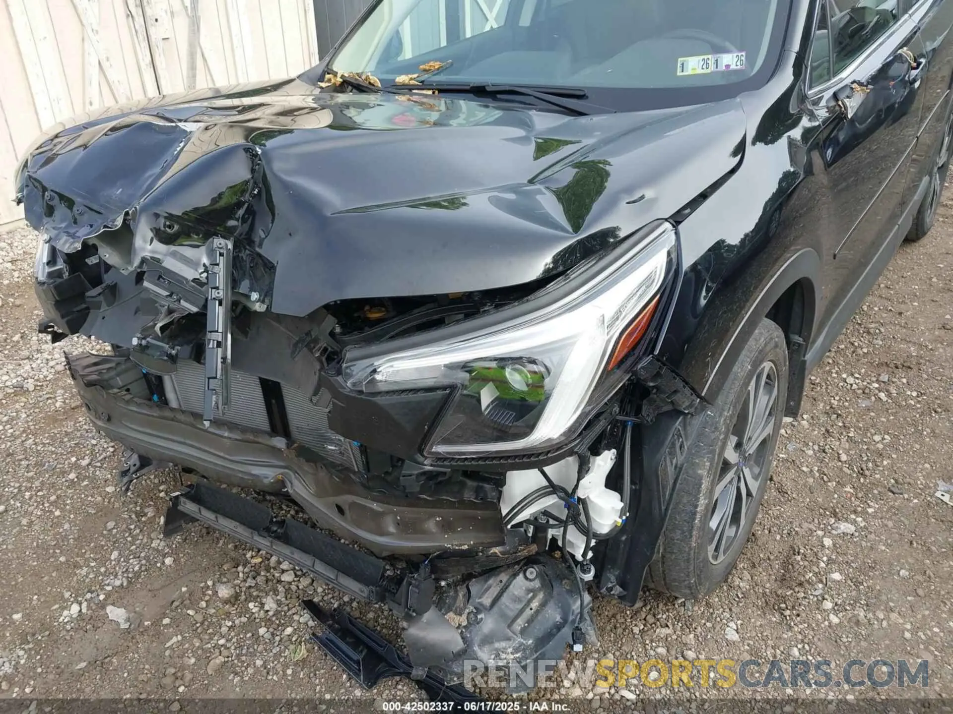6 fotografías del automóvil dañado JF2SKAPC0PH517420 SUBARU FORESTER 2023