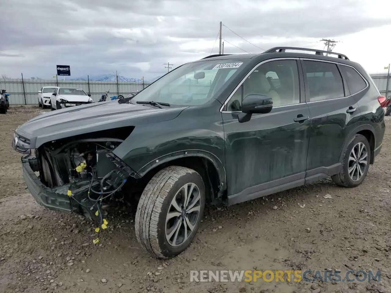 1 fotografías del automóvil dañado JF2SKAPC2PH465062 SUBARU FORESTER 2023
