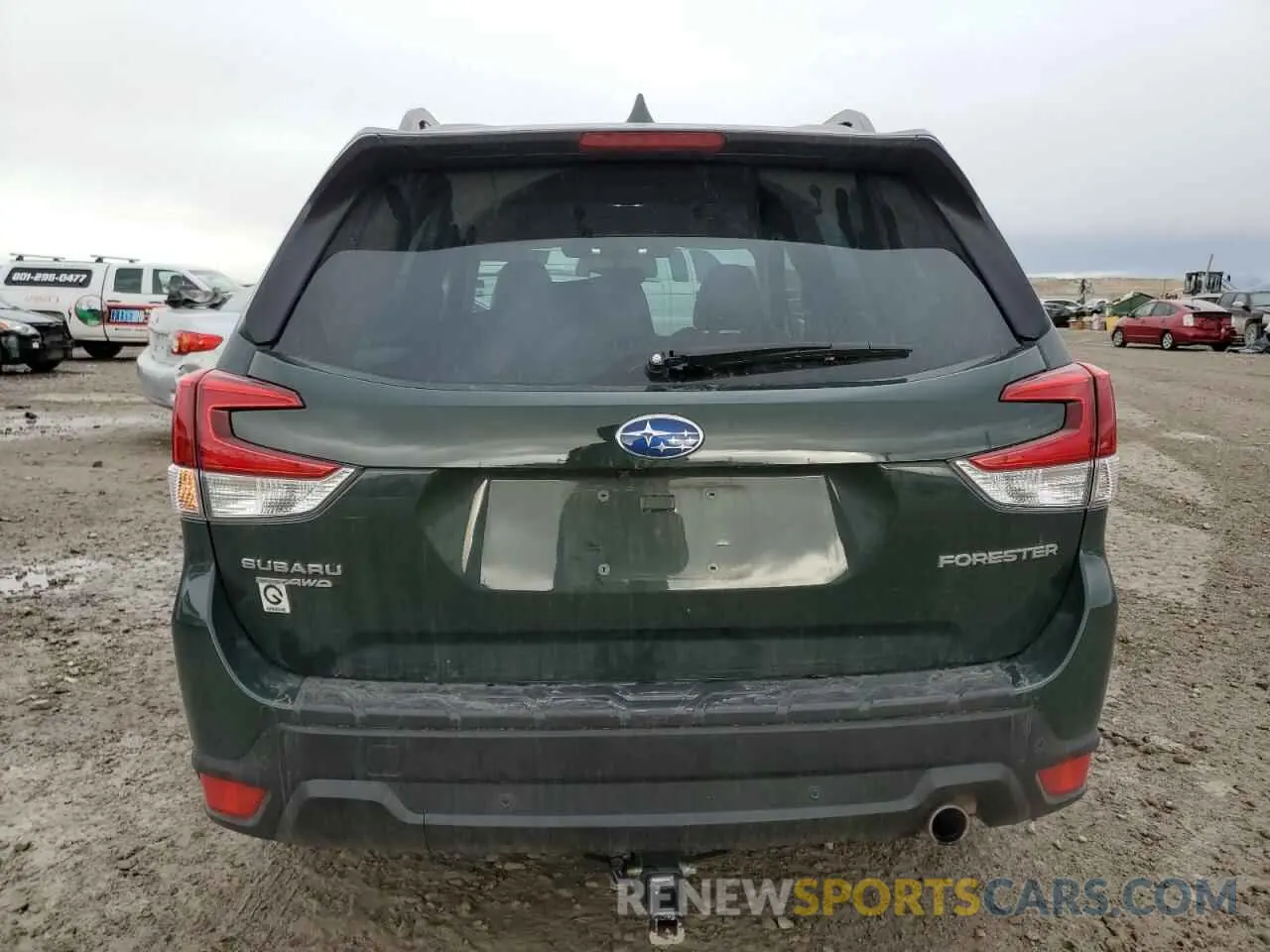 6 fotografías del automóvil dañado JF2SKAPC2PH465062 SUBARU FORESTER 2023