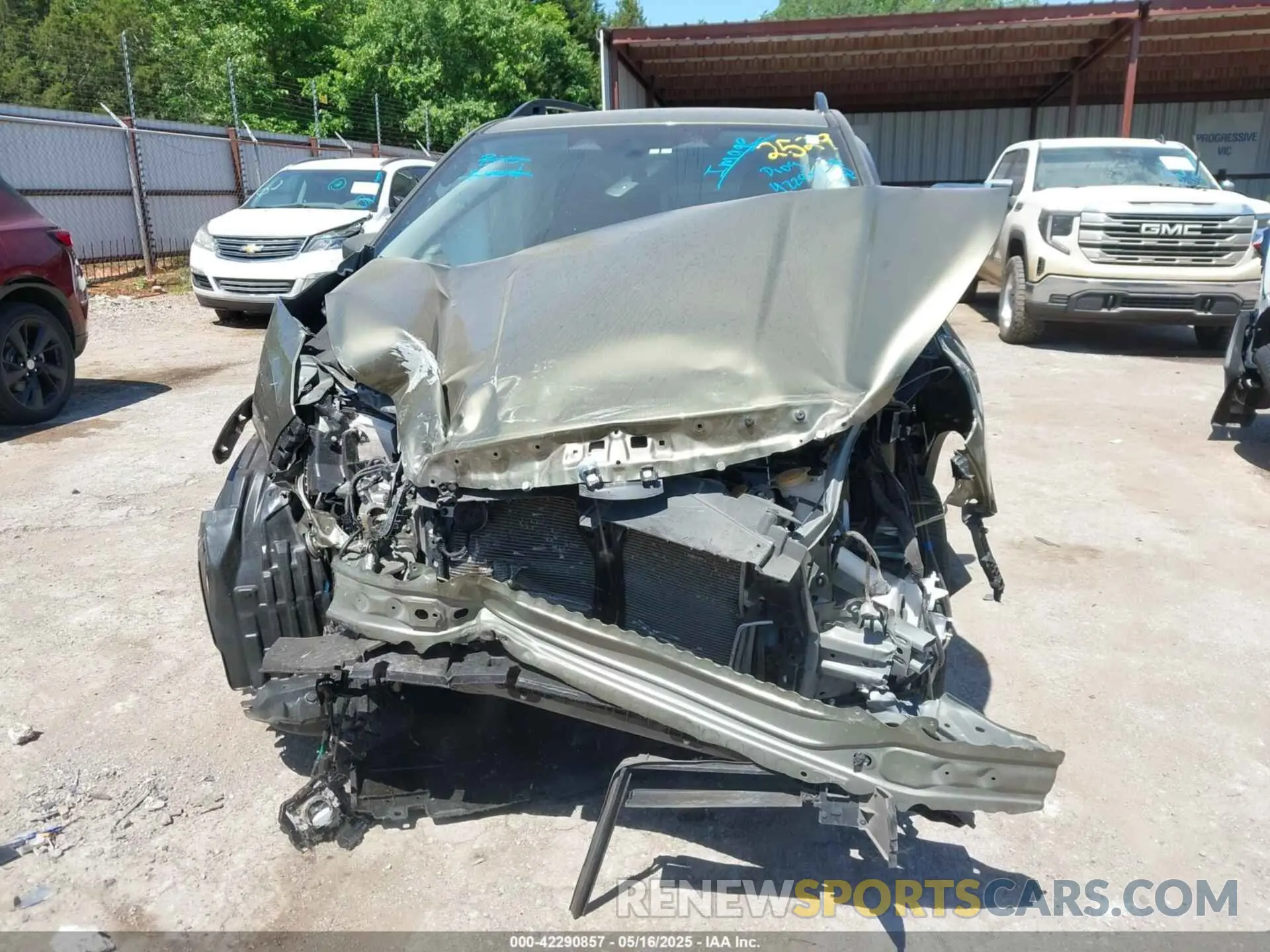 11 fotografías del automóvil dañado JF2SKAPC2PH502529 SUBARU FORESTER 2023