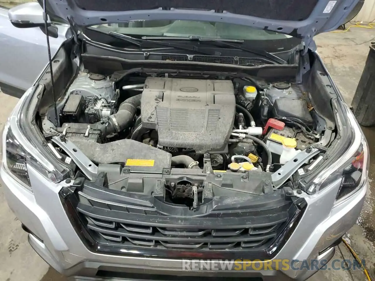 12 fotografías del automóvil dañado JF2SKAPC3PH404609 SUBARU FORESTER 2023