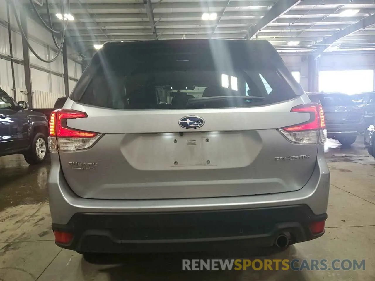 6 fotografías del automóvil dañado JF2SKAPC3PH404609 SUBARU FORESTER 2023