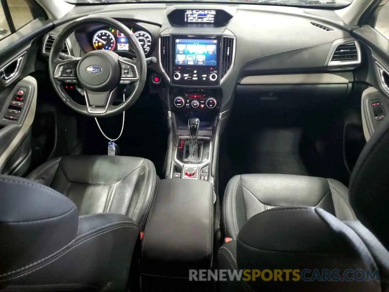 8 fotografías del automóvil dañado JF2SKAPC3PH404609 SUBARU FORESTER 2023