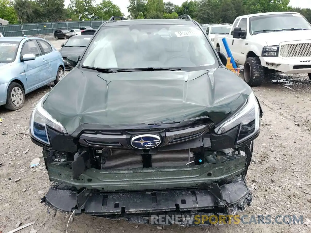 5 fotografías del automóvil dañado JF2SKAPC4PH447694 SUBARU FORESTER 2023