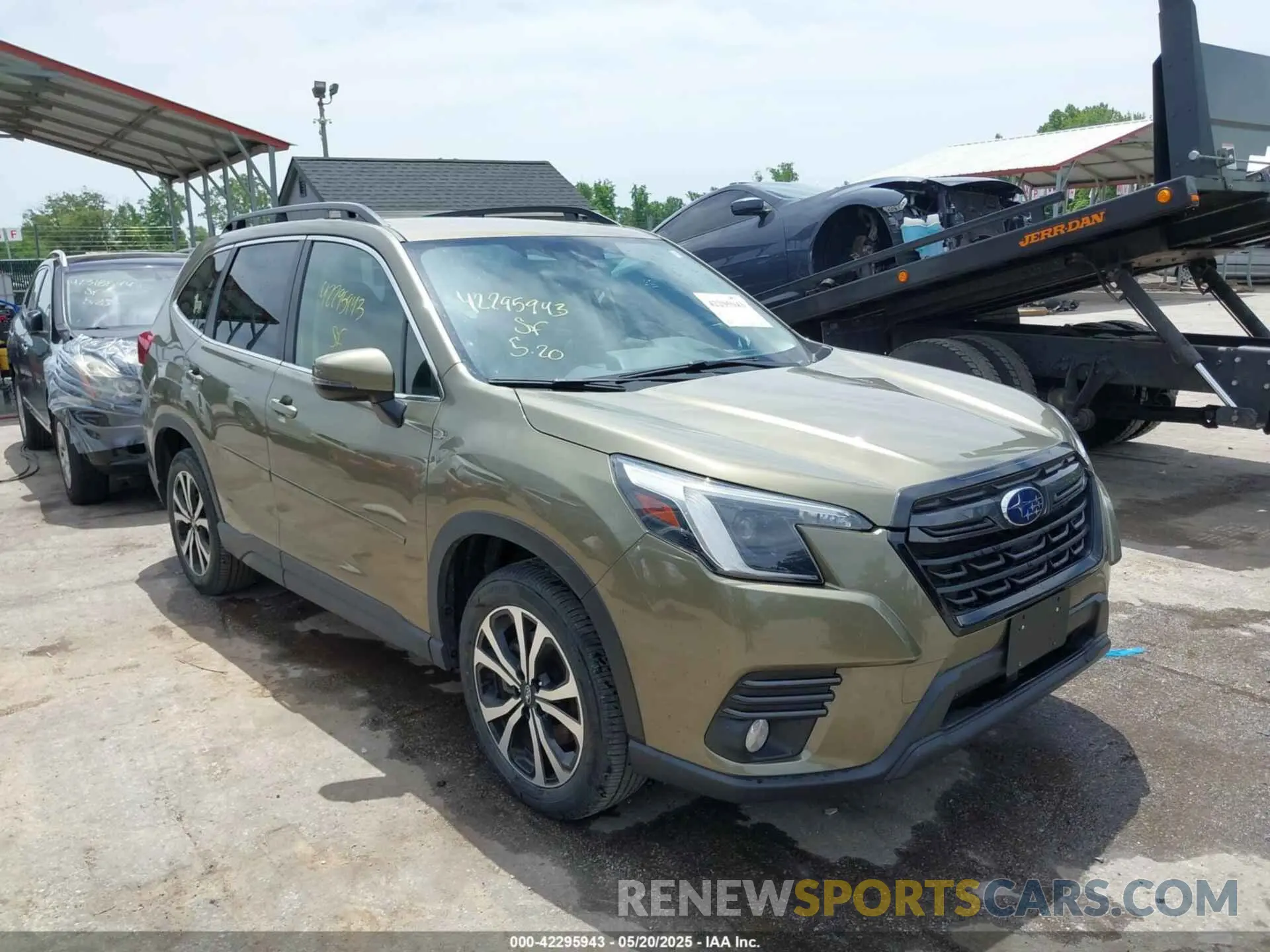1 fotografías del automóvil dañado JF2SKAPC5PH546797 SUBARU FORESTER 2023