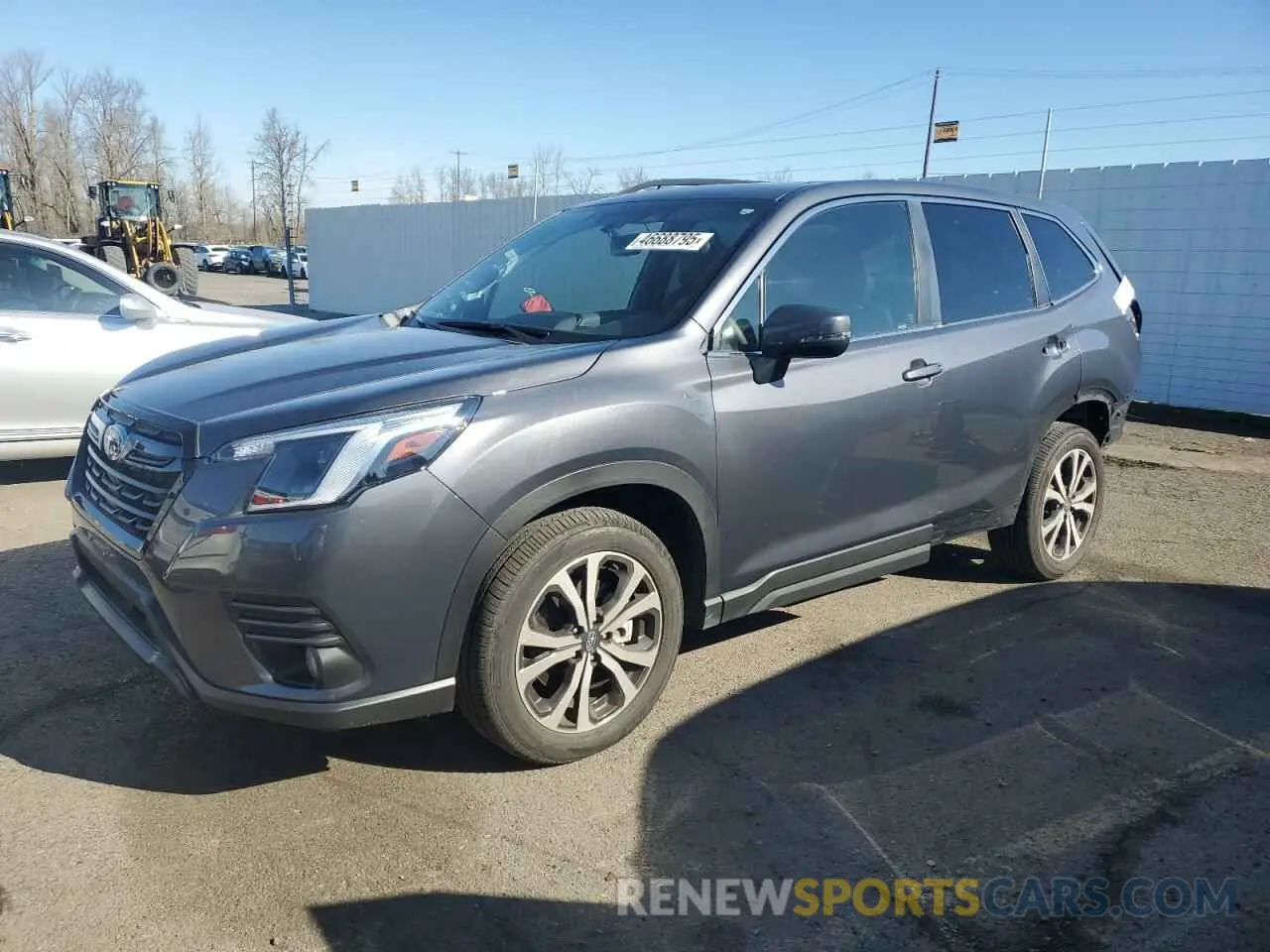 1 fotografías del automóvil dañado JF2SKAPC6PH498047 SUBARU FORESTER 2023