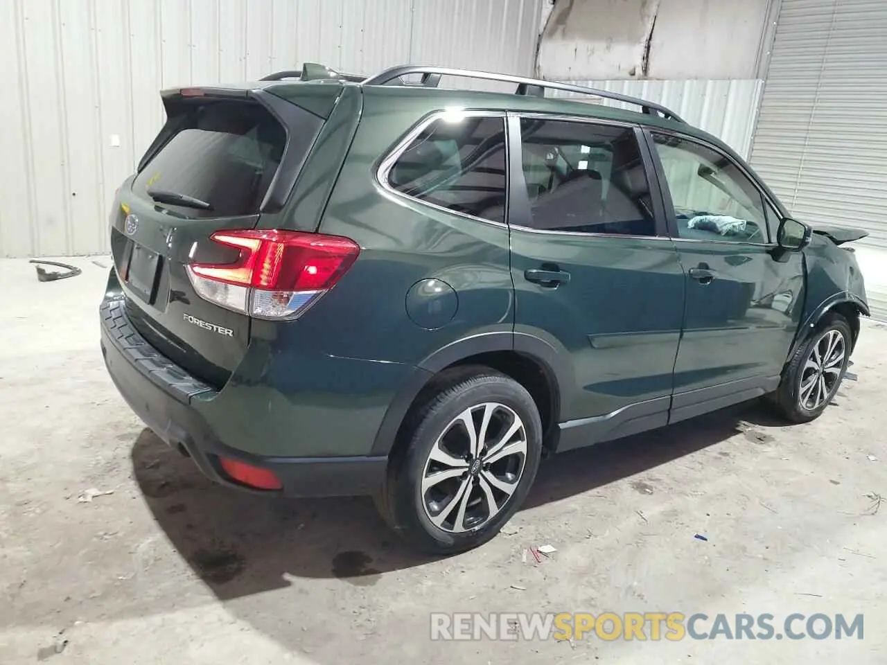 3 fotografías del automóvil dañado JF2SKAPC8PH537589 SUBARU FORESTER 2023
