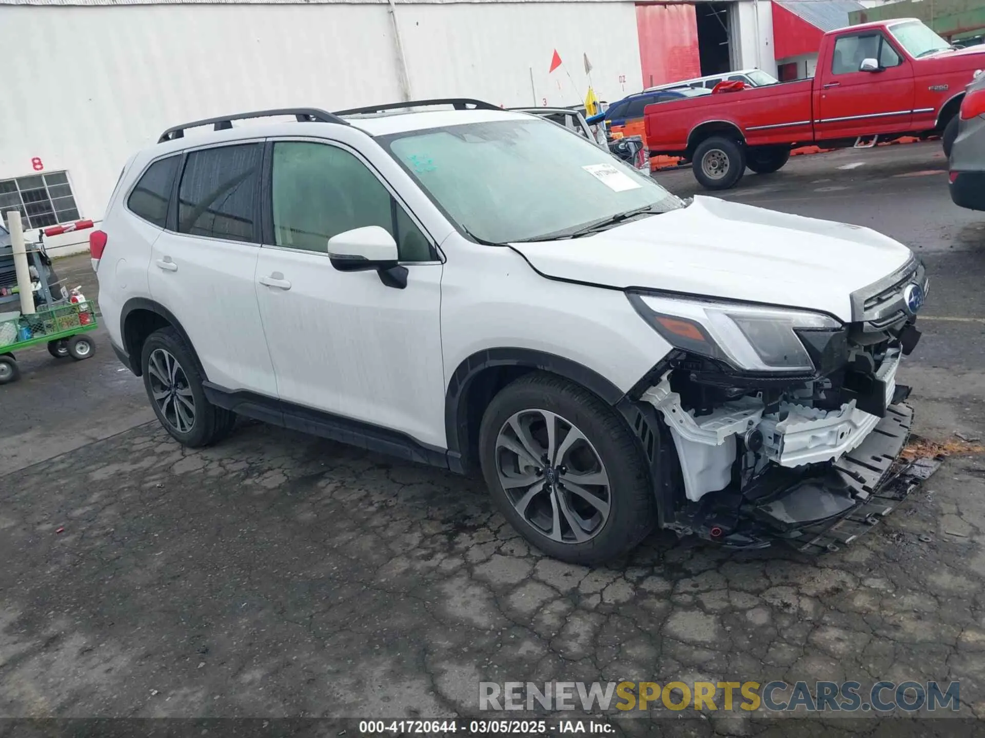 1 fotografías del automóvil dañado JF2SKAPCXPH521216 SUBARU FORESTER 2023