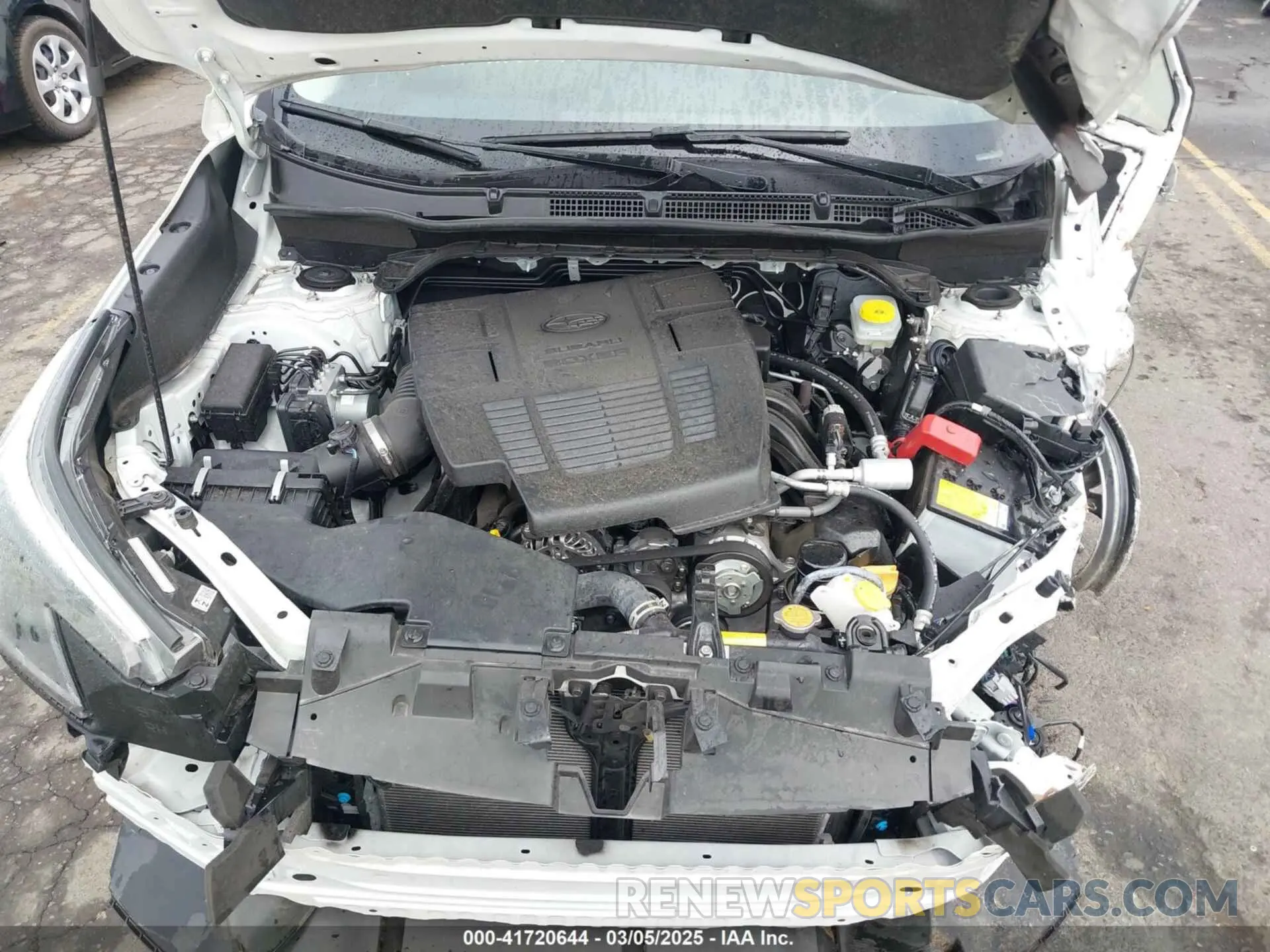 10 fotografías del automóvil dañado JF2SKAPCXPH521216 SUBARU FORESTER 2023