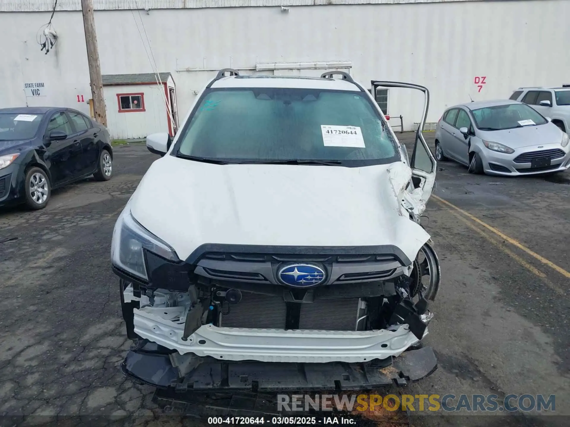 12 fotografías del automóvil dañado JF2SKAPCXPH521216 SUBARU FORESTER 2023
