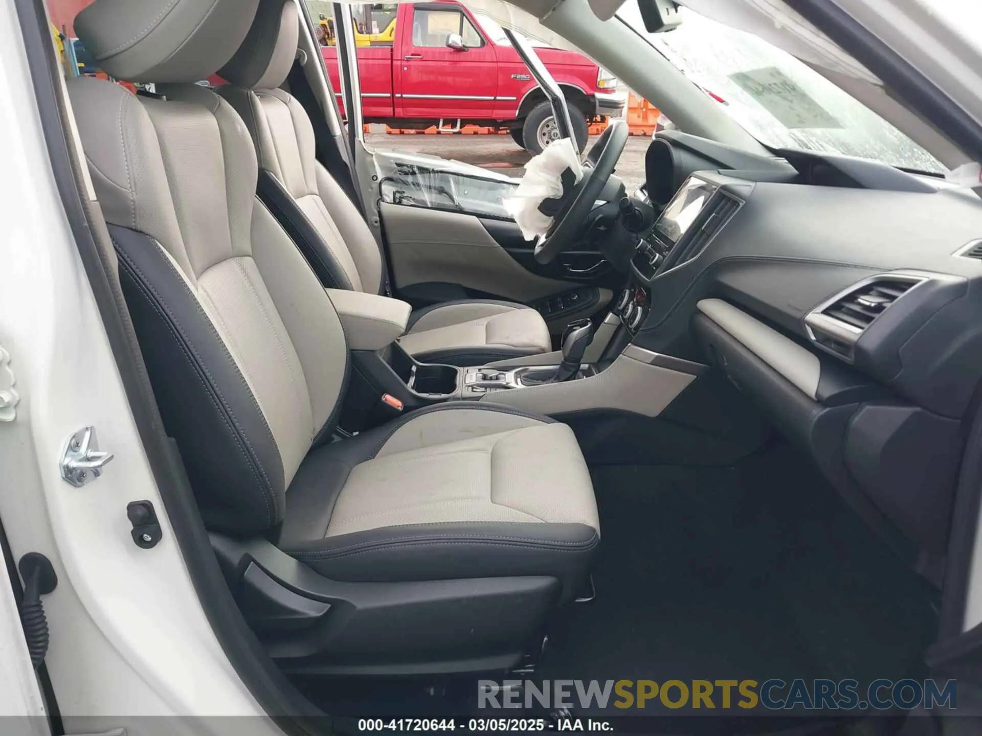 5 fotografías del automóvil dañado JF2SKAPCXPH521216 SUBARU FORESTER 2023