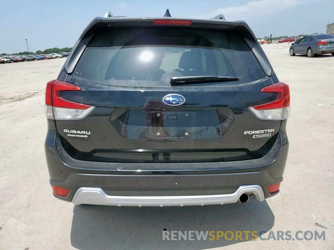 6 fotografías del automóvil dañado JF2SKARC2PH403559 SUBARU FORESTER 2023