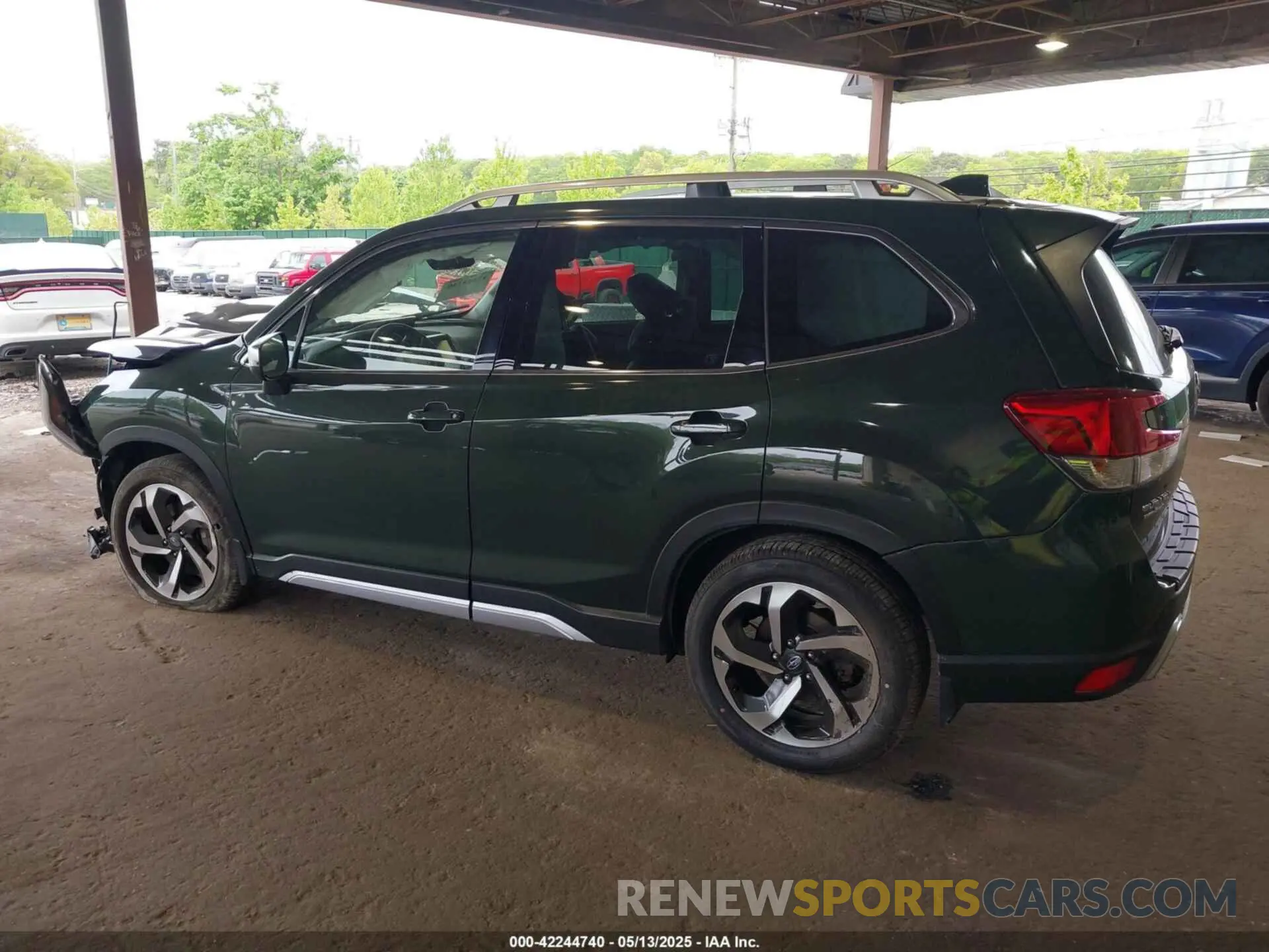 3 fotografías del automóvil dañado JF2SKARC3PH461907 SUBARU FORESTER 2023