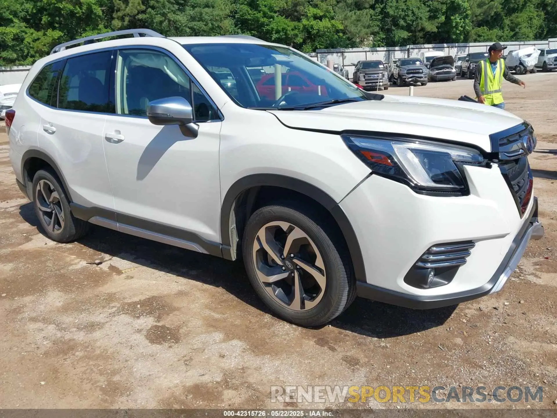 1 fotografías del automóvil dañado JF2SKARC3PH525847 SUBARU FORESTER 2023