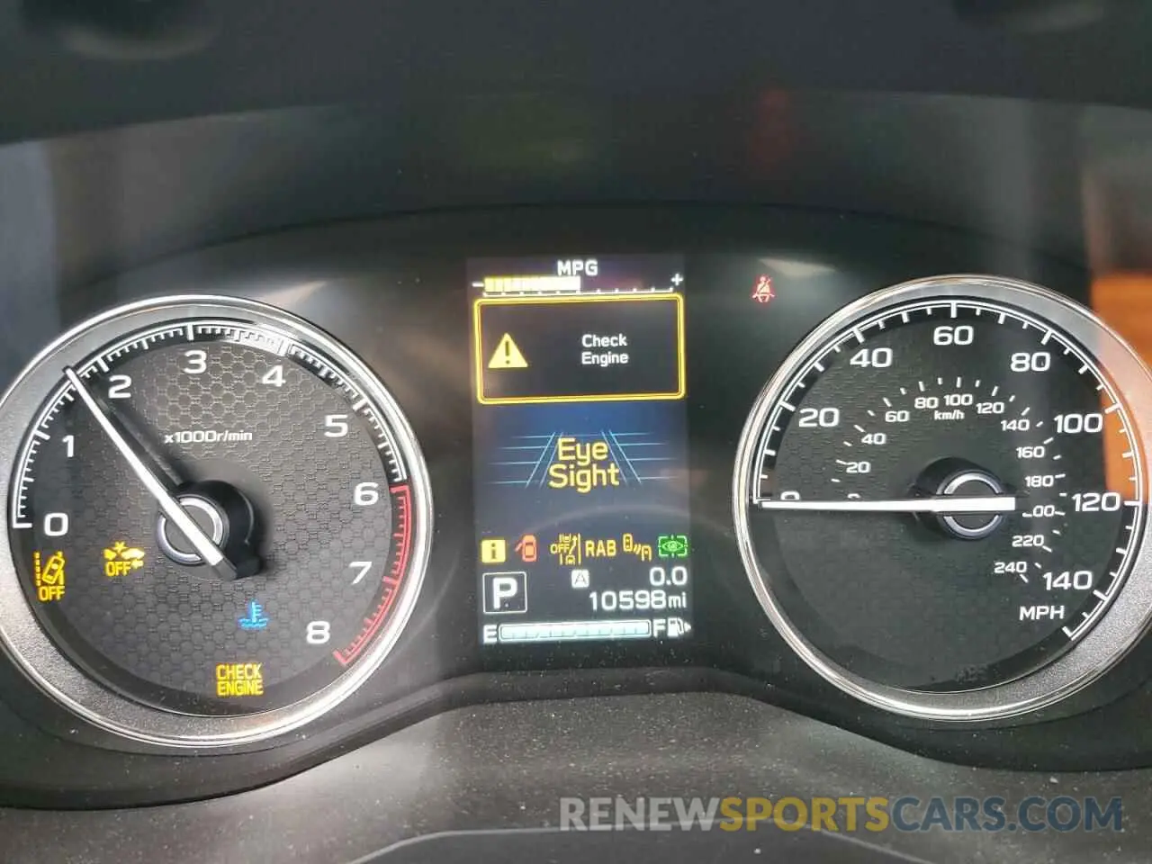 9 fotografías del automóvil dañado JF2SKARC3PH536539 SUBARU FORESTER 2023