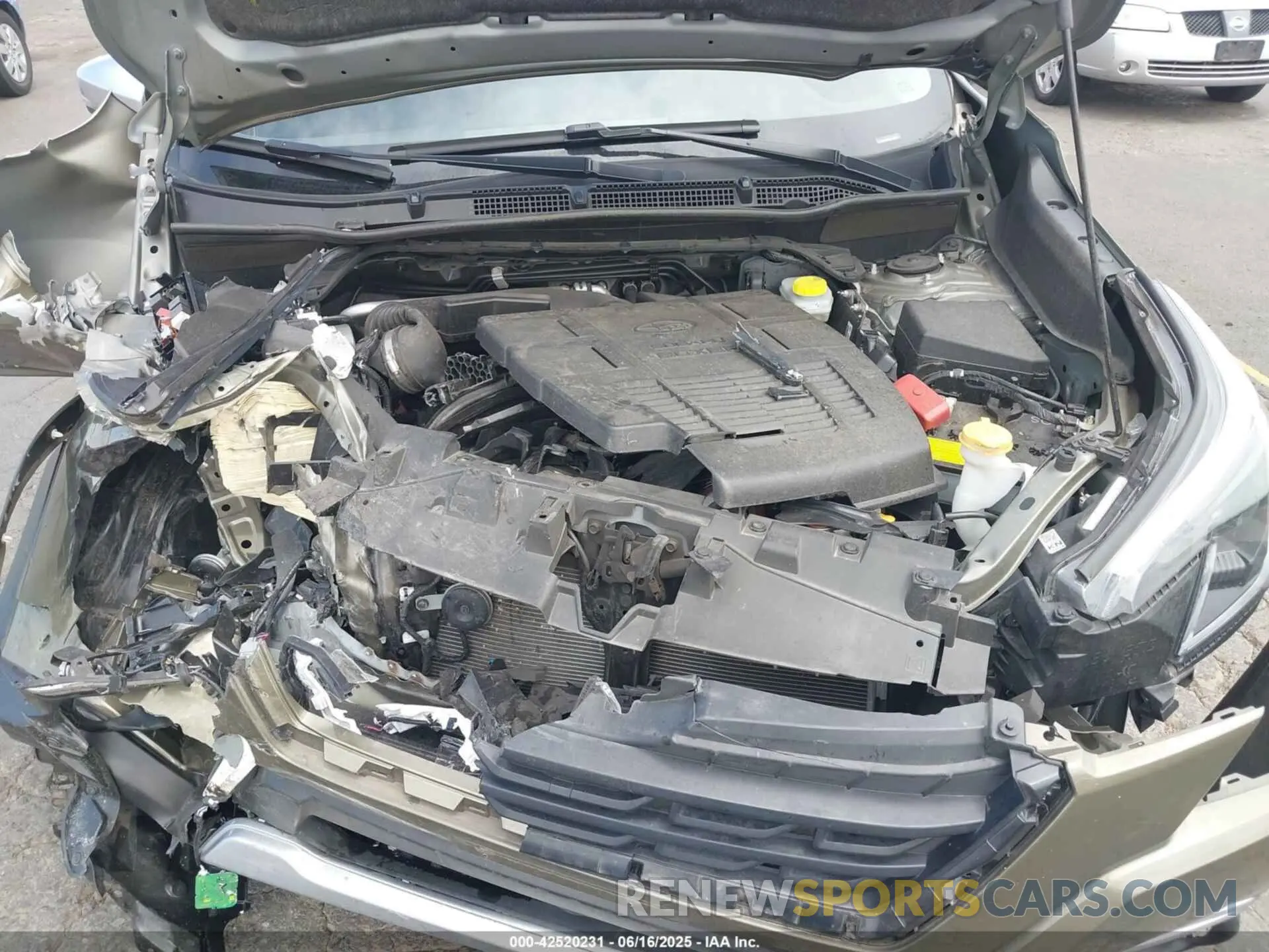 10 fotografías del automóvil dañado JF2SKARC6PH450674 SUBARU FORESTER 2023