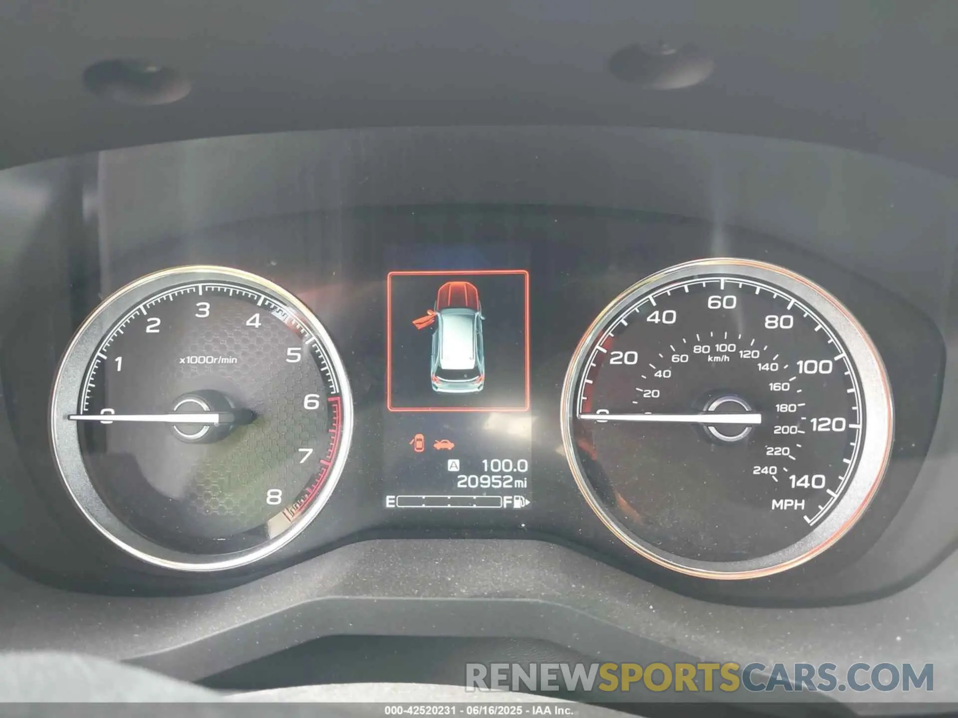 7 fotografías del automóvil dañado JF2SKARC6PH450674 SUBARU FORESTER 2023