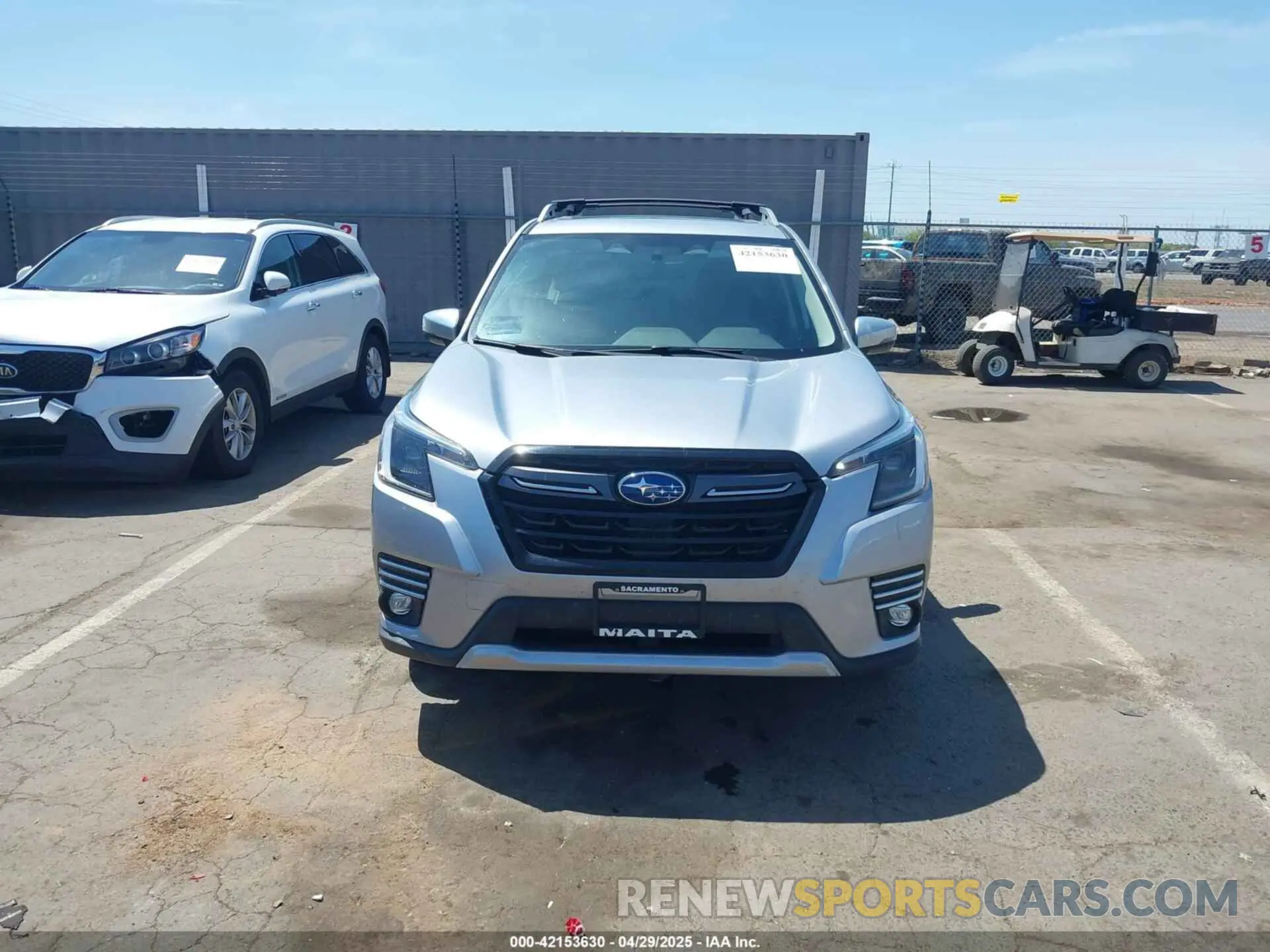 12 fotografías del automóvil dañado JF2SKARC9PH506171 SUBARU FORESTER 2023