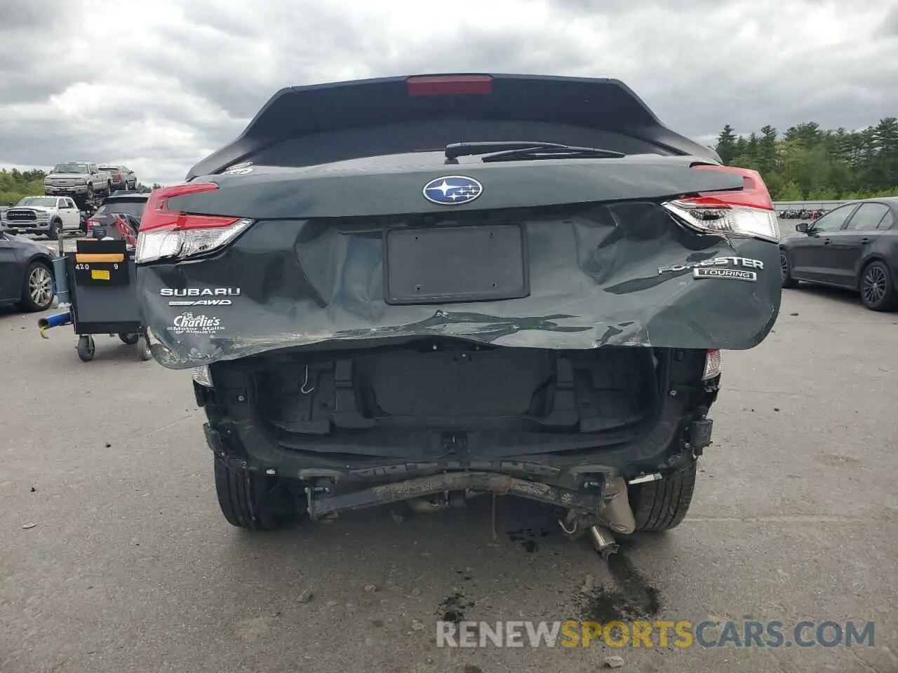 6 fotografías del automóvil dañado JF2SKARCXPH421629 SUBARU FORESTER 2023