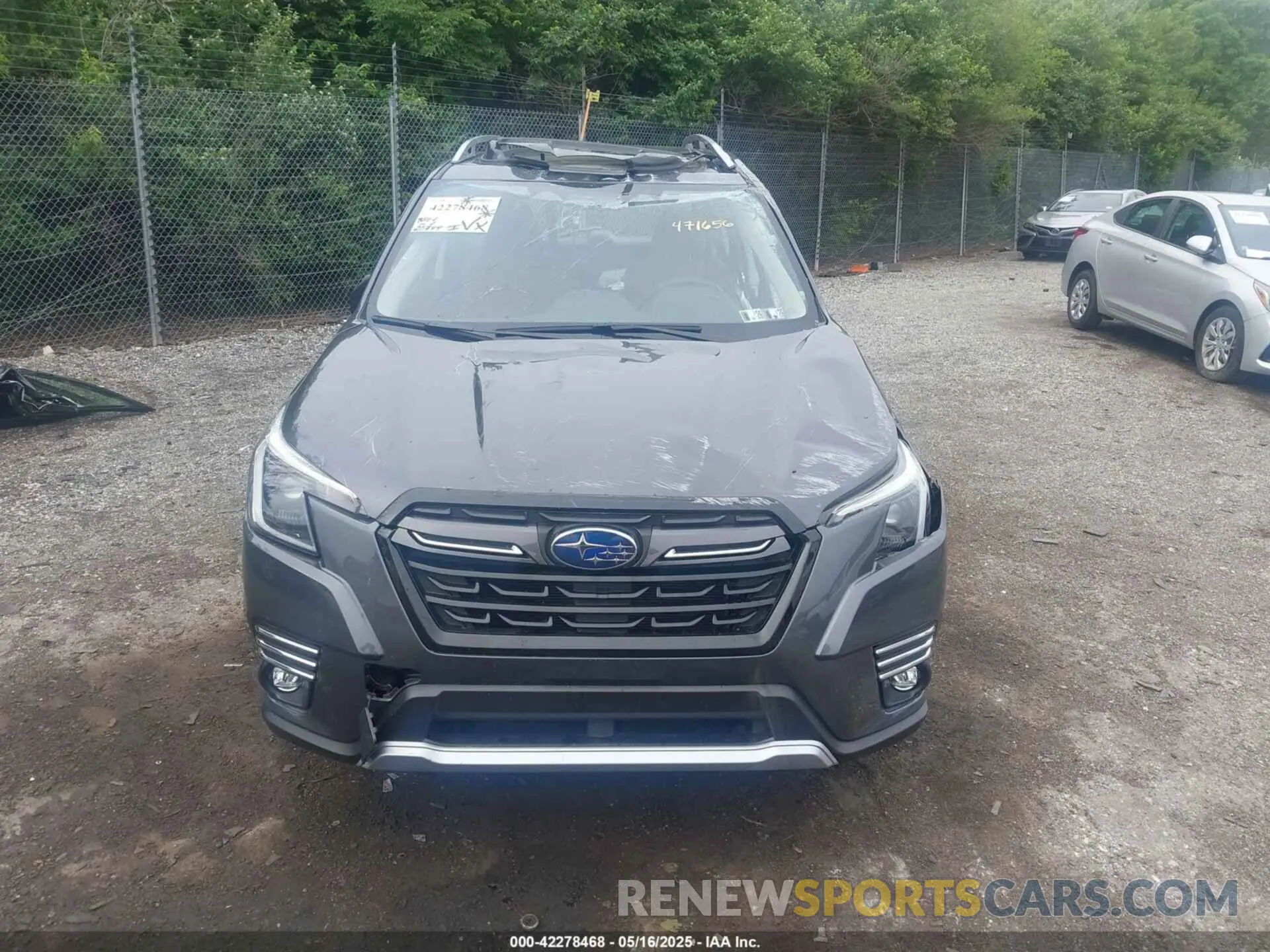 13 fotografías del automóvil dañado JF2SKARCXPH471656 SUBARU FORESTER 2023