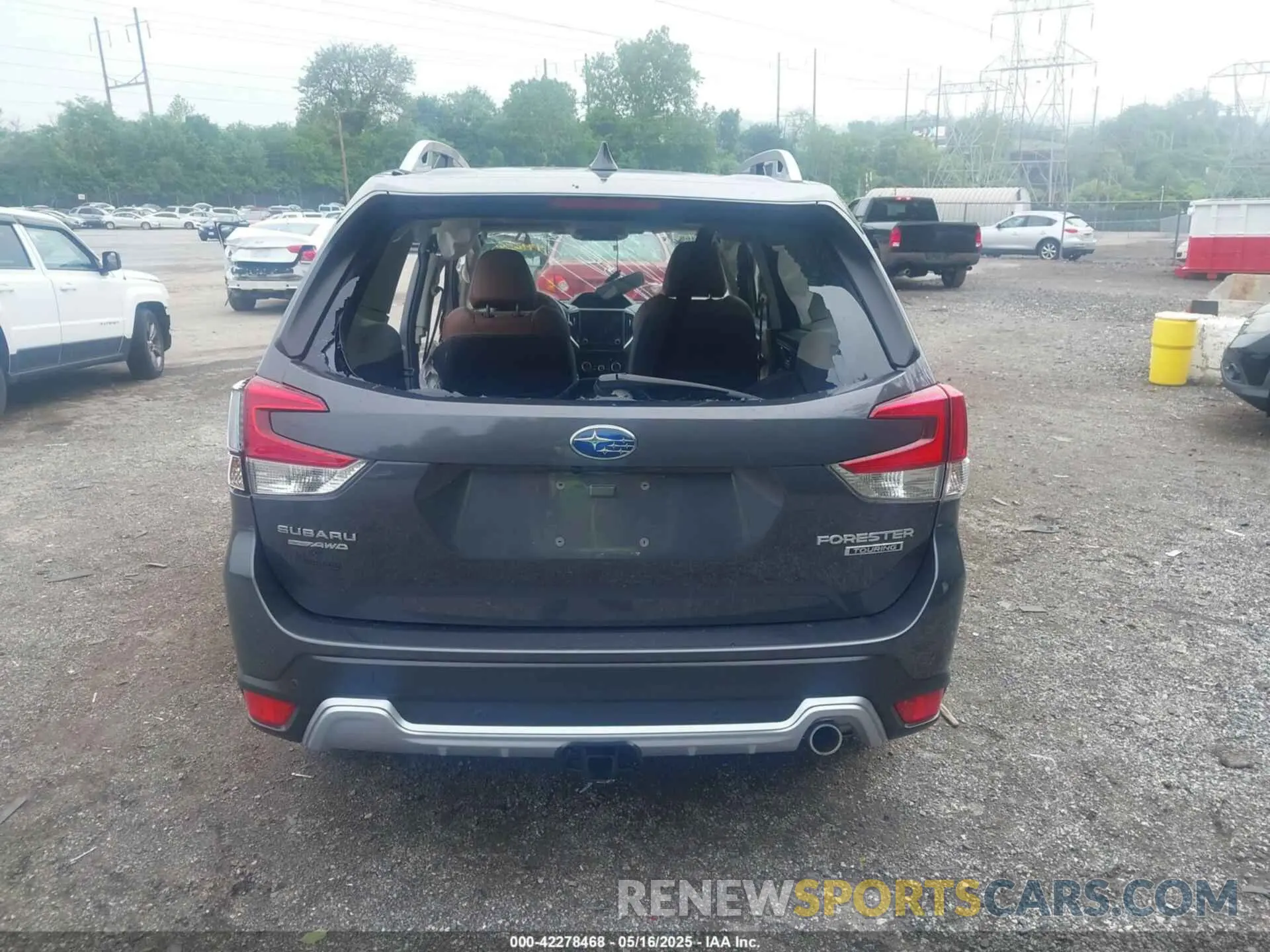 17 fotografías del automóvil dañado JF2SKARCXPH471656 SUBARU FORESTER 2023
