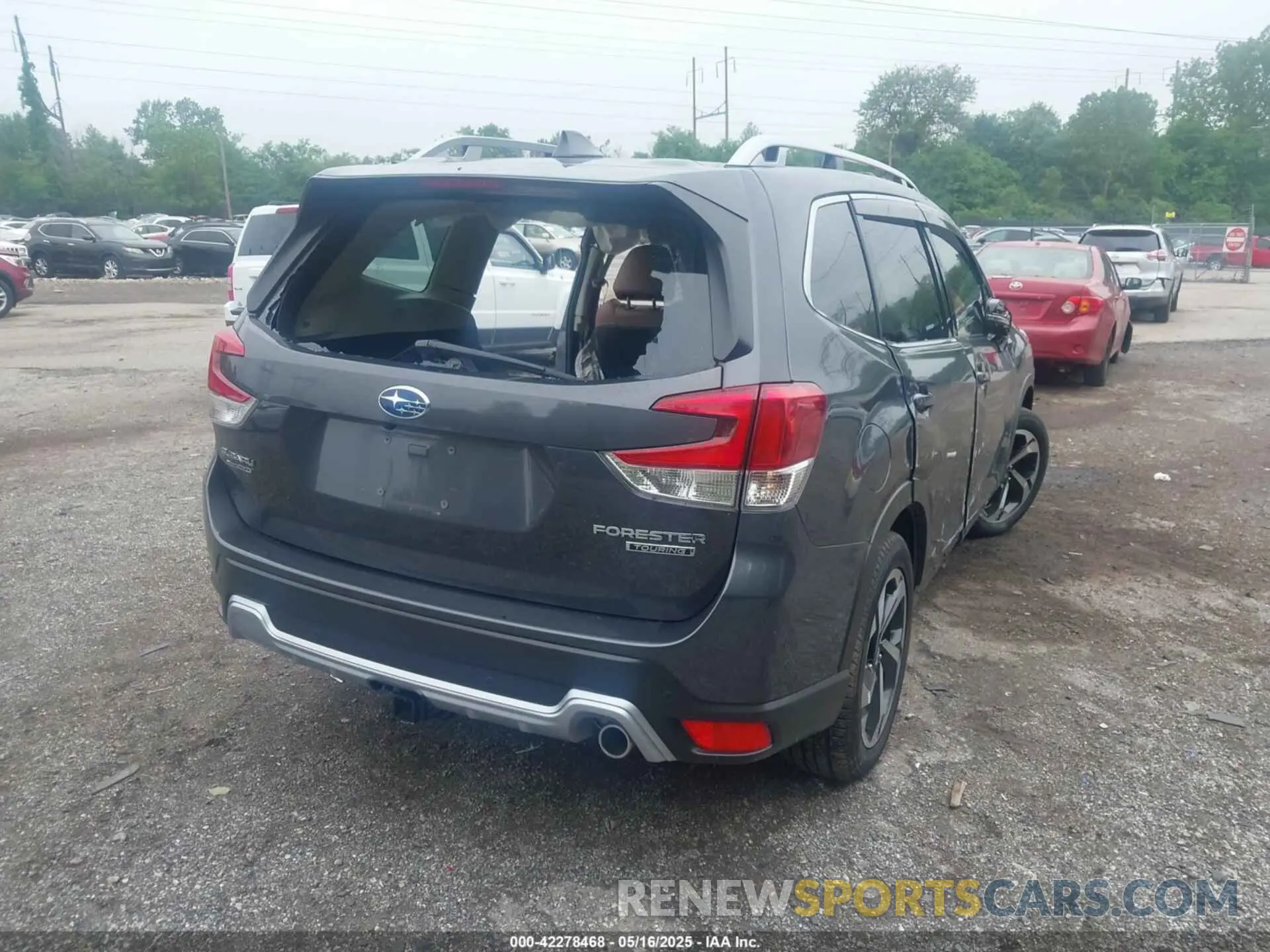 21 fotografías del automóvil dañado JF2SKARCXPH471656 SUBARU FORESTER 2023