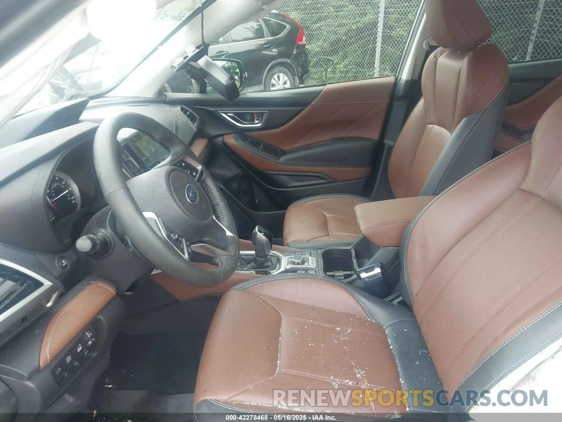 5 fotografías del automóvil dañado JF2SKARCXPH471656 SUBARU FORESTER 2023