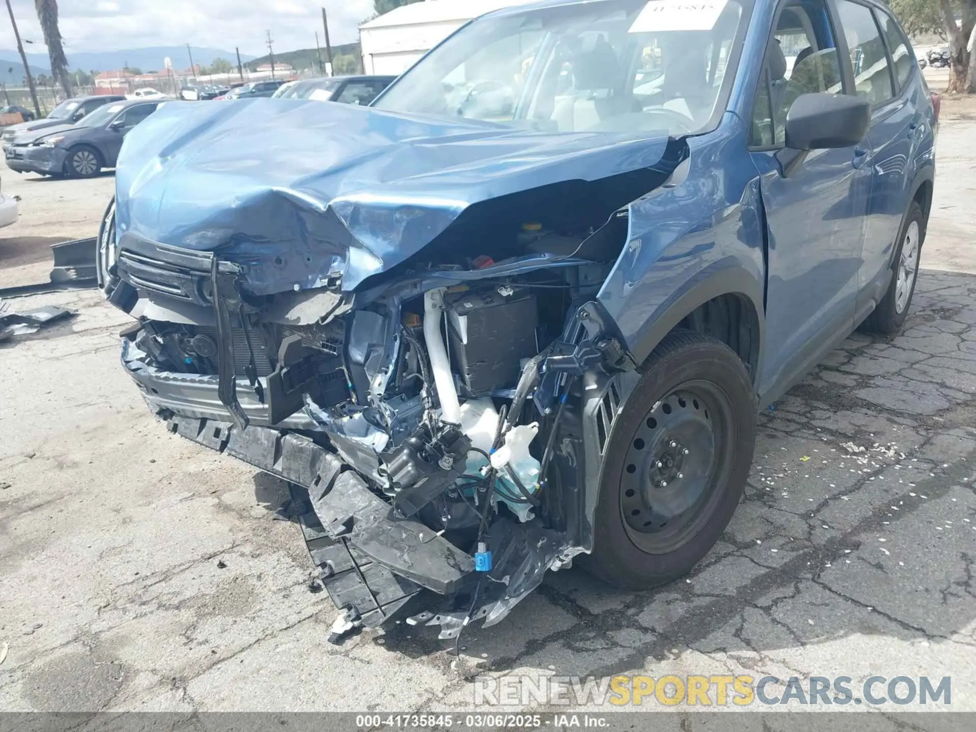6 fotografías del automóvil dañado JF2SKAAC3RH493948 SUBARU FORESTER 2024