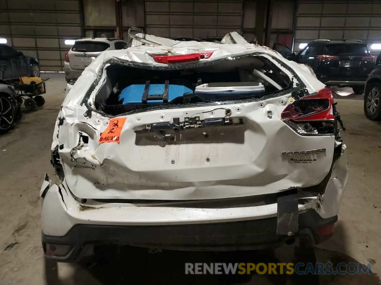 6 fotografías del automóvil dañado JF2SKAAC9RH434953 SUBARU FORESTER 2024