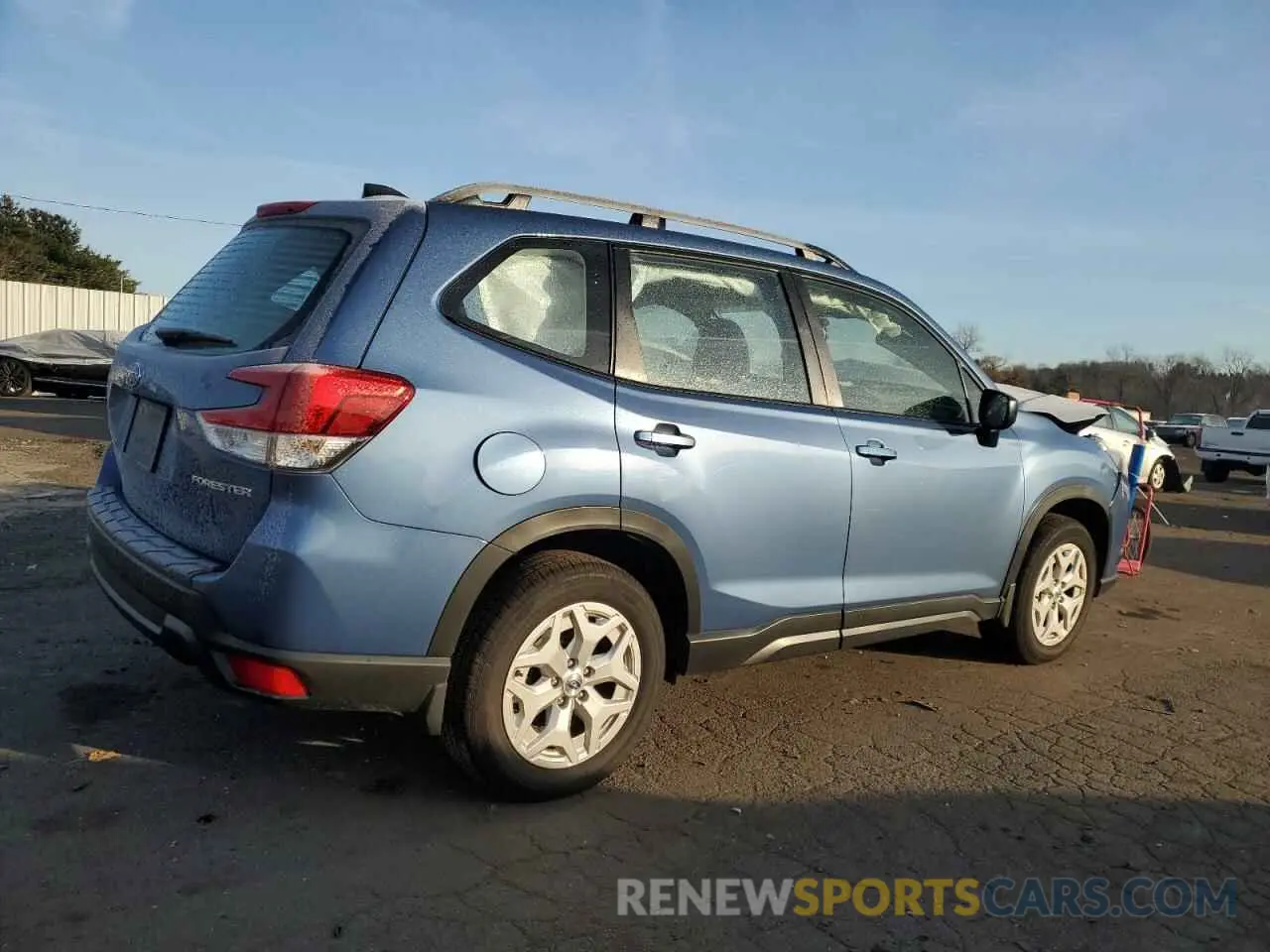 3 fotografías del automóvil dañado JF2SKABC0RH499799 SUBARU FORESTER 2024
