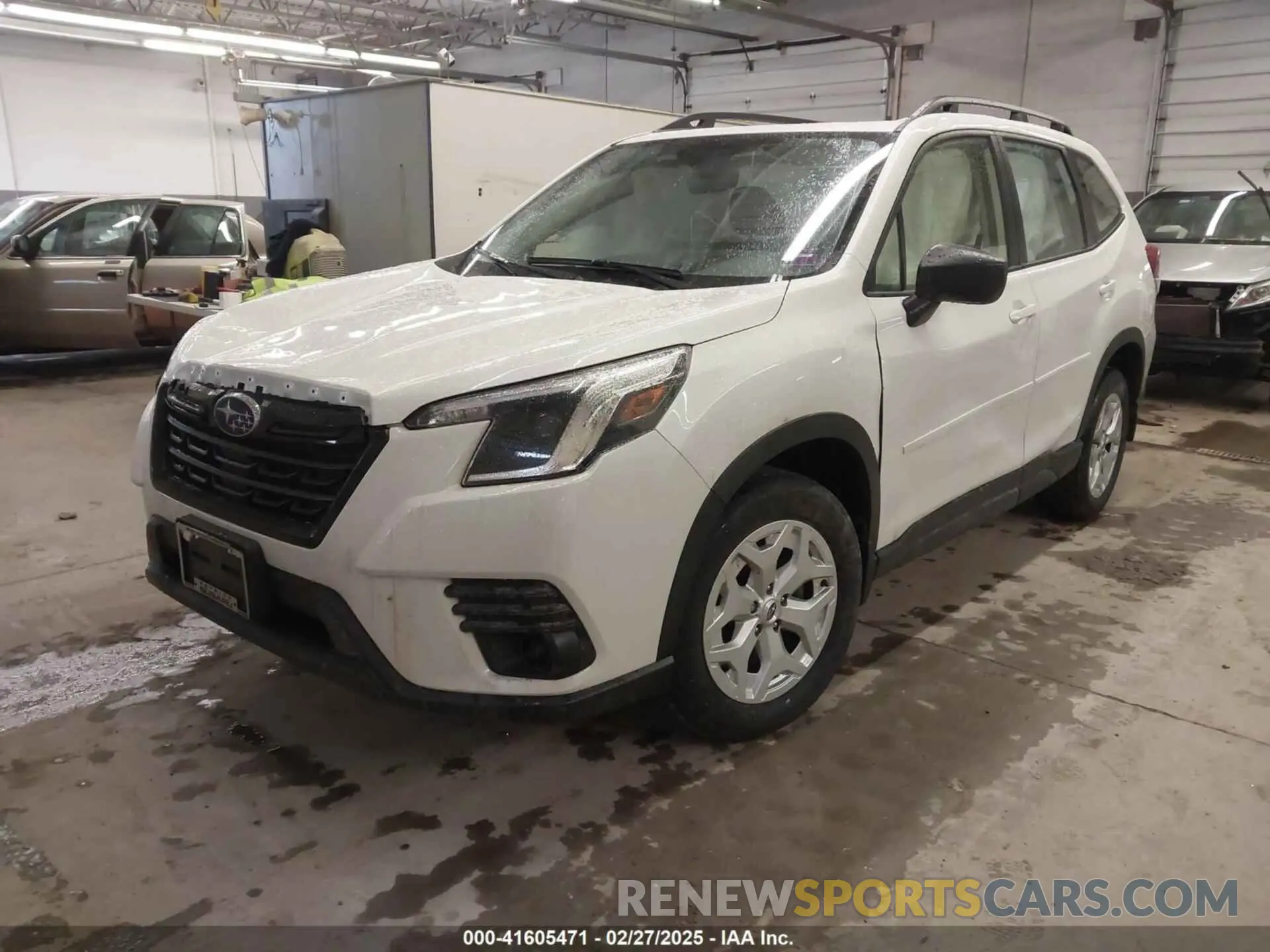 2 fotografías del automóvil dañado JF2SKABC3RH481362 SUBARU FORESTER 2024