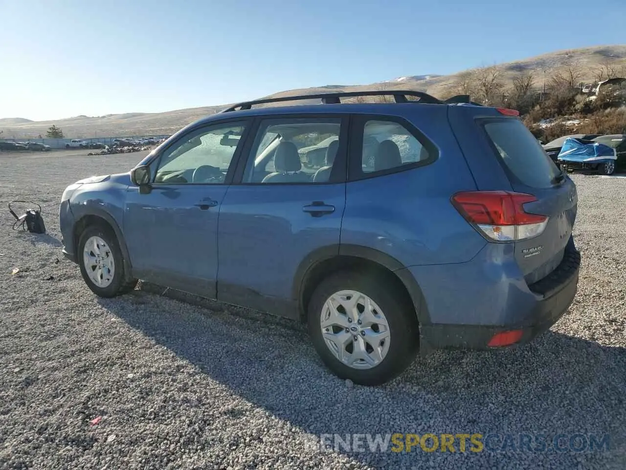 2 fotografías del automóvil dañado JF2SKABC4RH502879 SUBARU FORESTER 2024