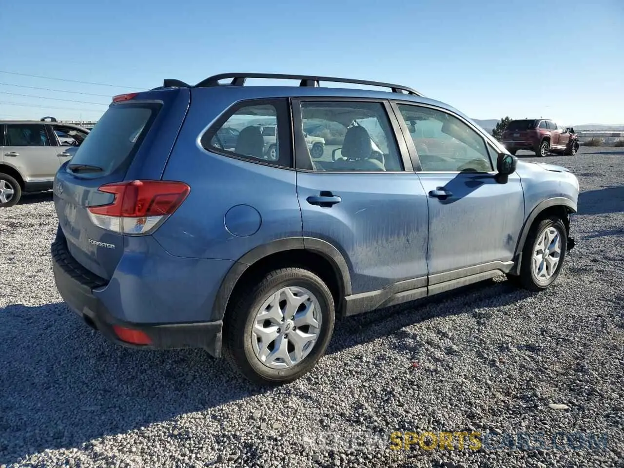 3 fotografías del automóvil dañado JF2SKABC4RH502879 SUBARU FORESTER 2024