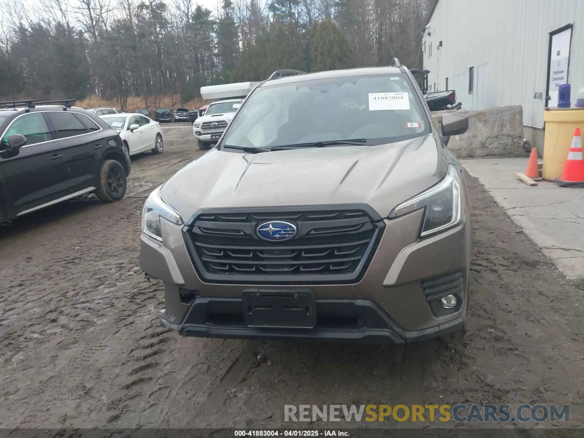 12 fotografías del automóvil dañado JF2SKACC1RH480290 SUBARU FORESTER 2024