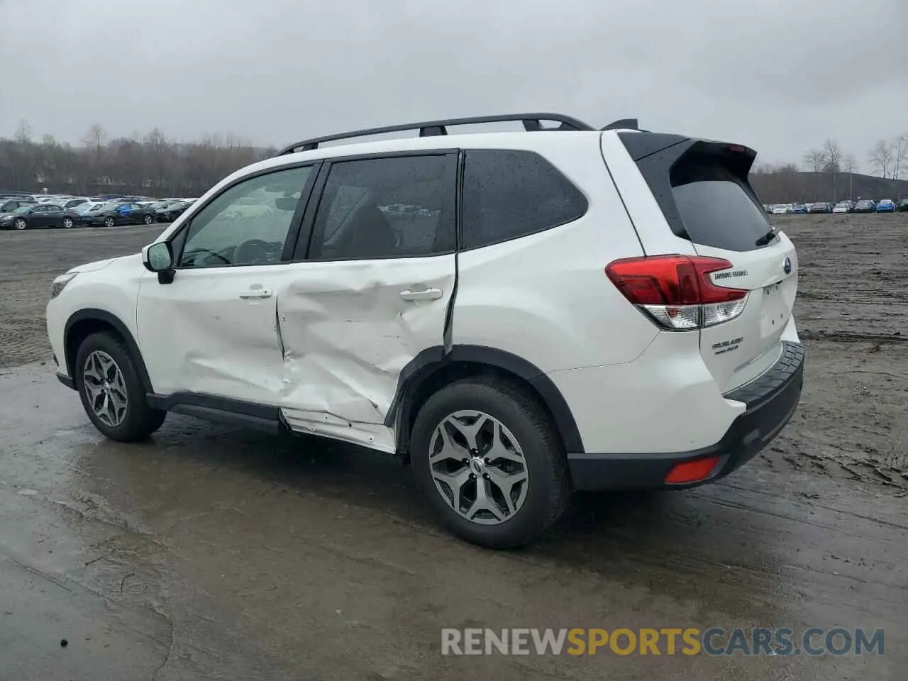 2 fotografías del automóvil dañado JF2SKACC5RH497139 SUBARU FORESTER 2024