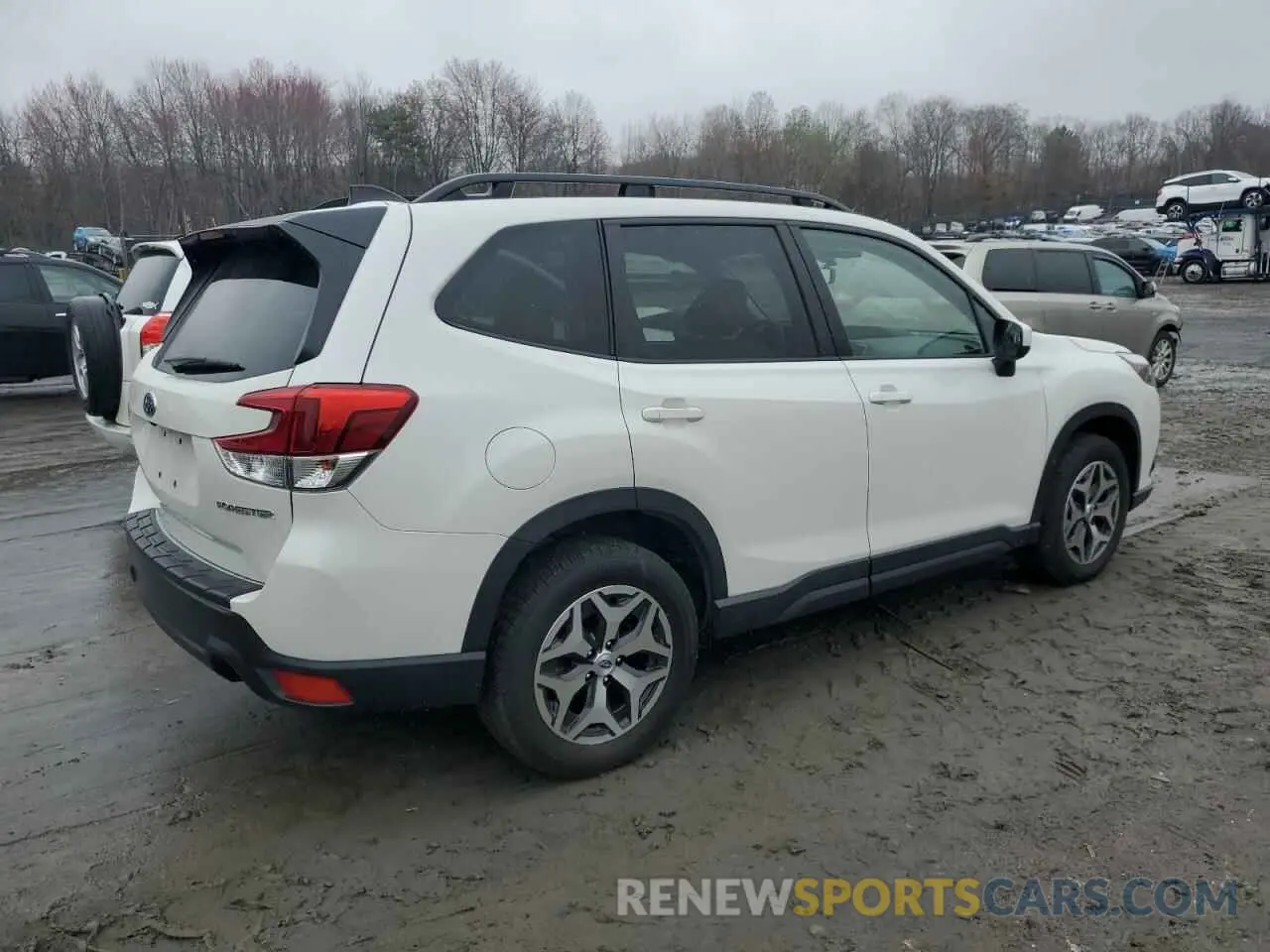 3 fotografías del automóvil dañado JF2SKACC5RH497139 SUBARU FORESTER 2024