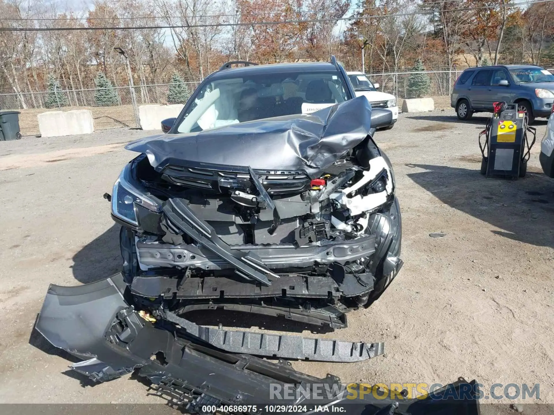 11 fotografías del automóvil dañado JF2SKACC5RH503523 SUBARU FORESTER 2024