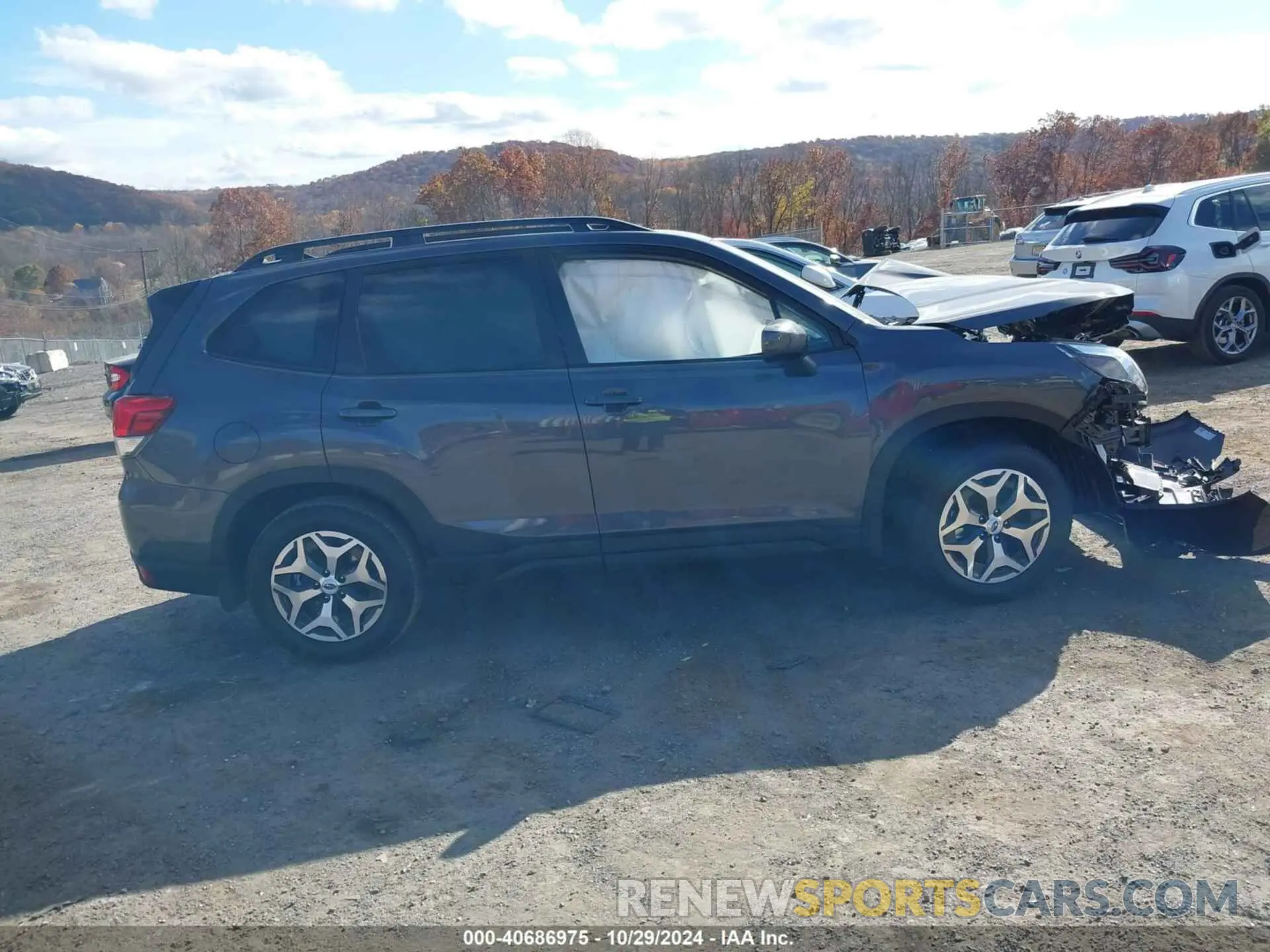 12 fotografías del automóvil dañado JF2SKACC5RH503523 SUBARU FORESTER 2024