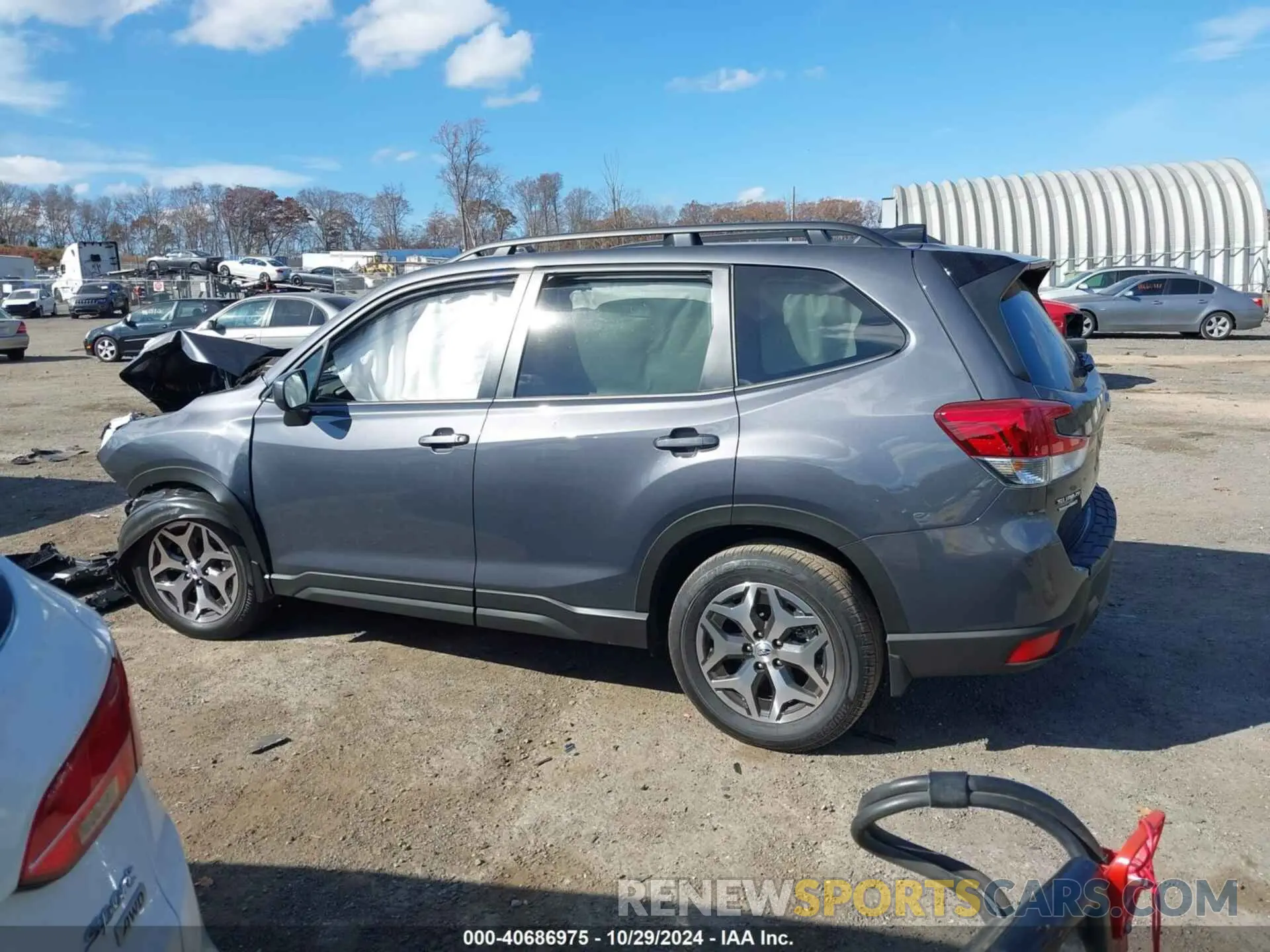 13 fotografías del automóvil dañado JF2SKACC5RH503523 SUBARU FORESTER 2024