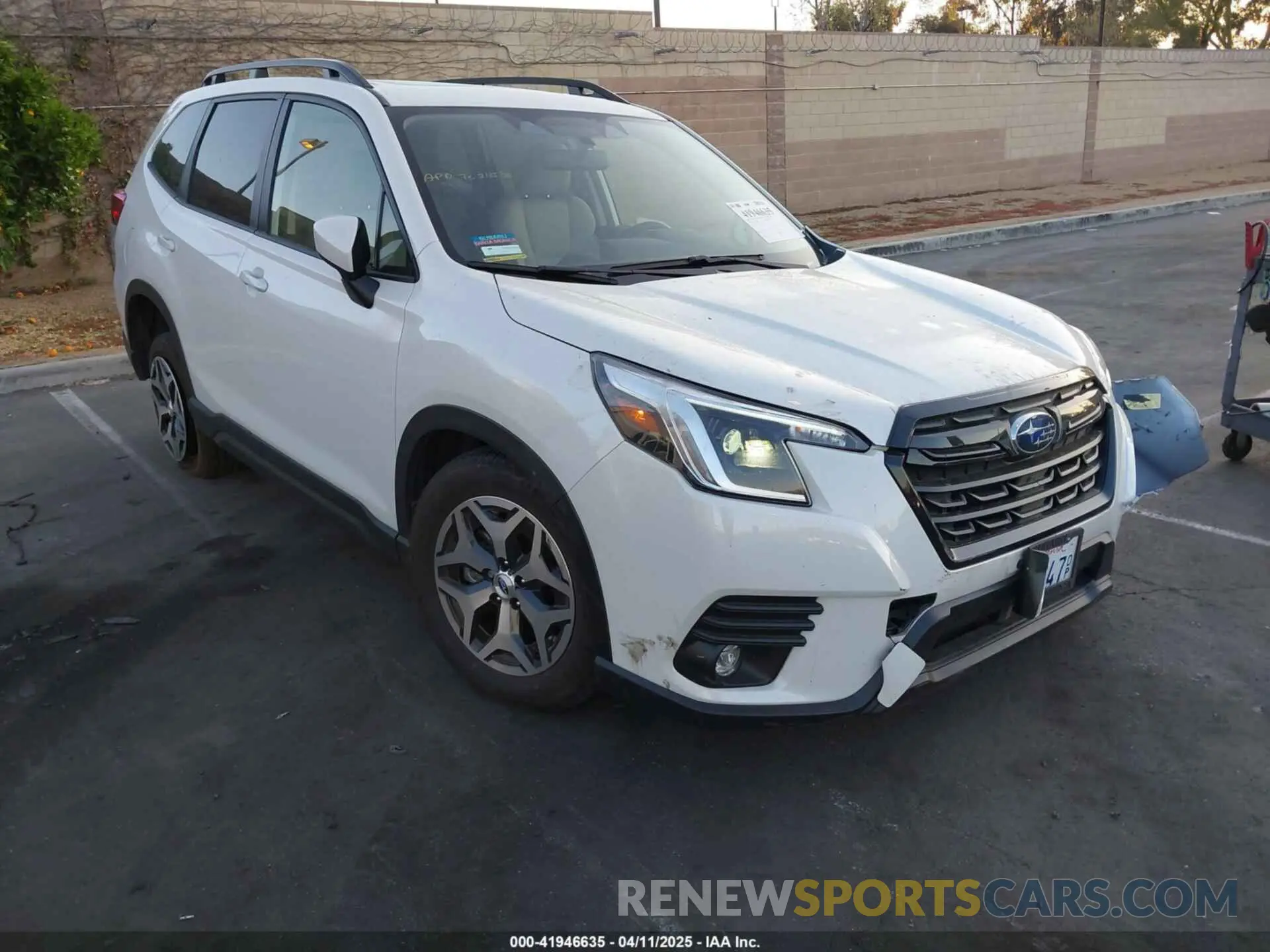 1 fotografías del automóvil dañado JF2SKACC8RH432222 SUBARU FORESTER 2024