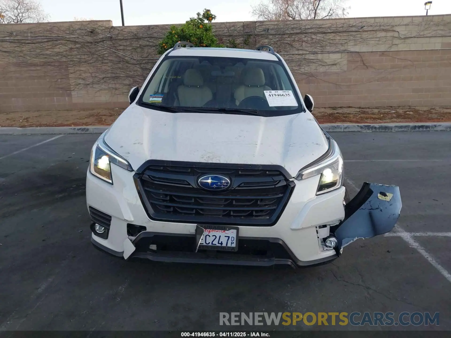 13 fotografías del automóvil dañado JF2SKACC8RH432222 SUBARU FORESTER 2024