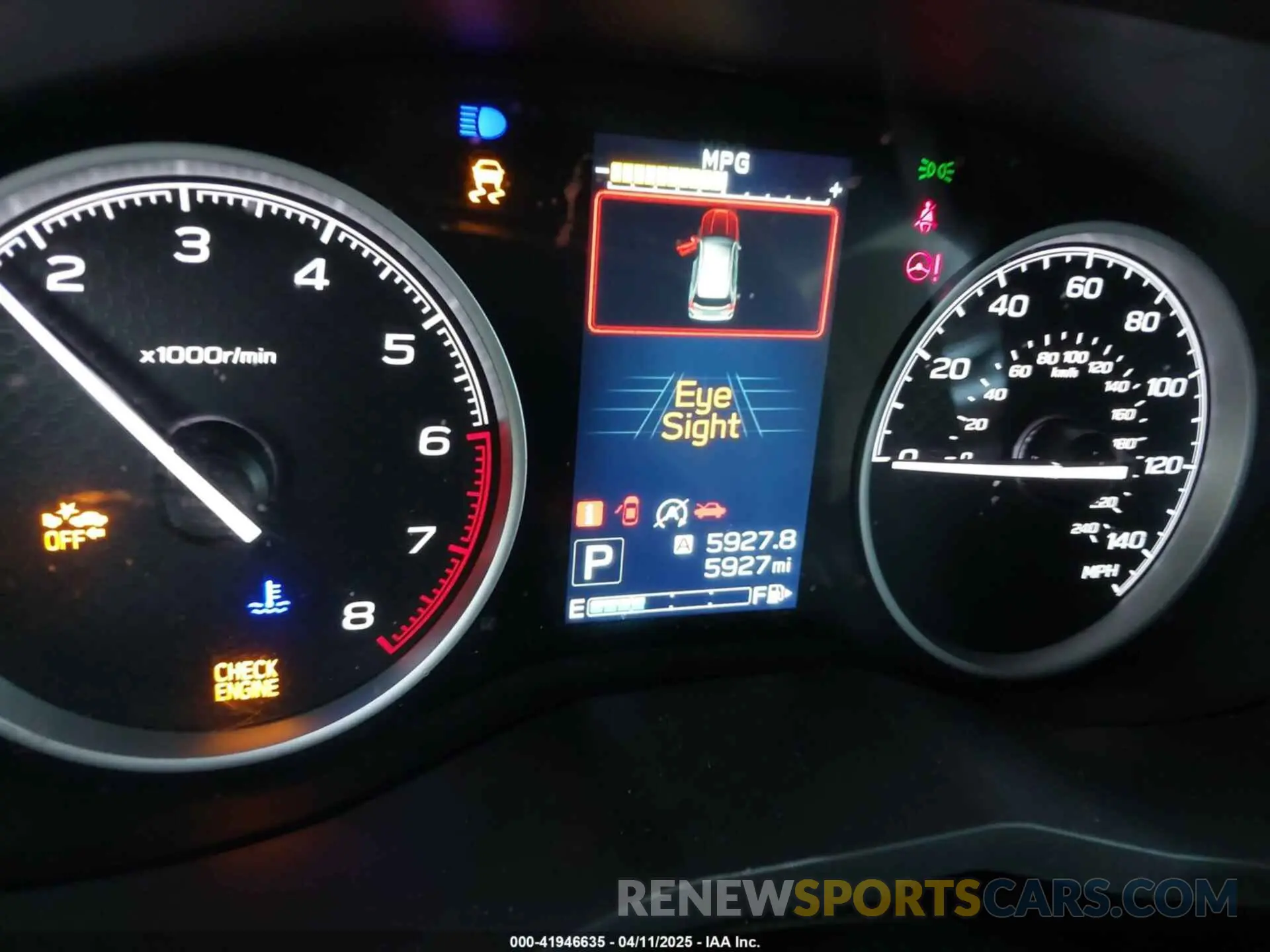 7 fotografías del automóvil dañado JF2SKACC8RH432222 SUBARU FORESTER 2024