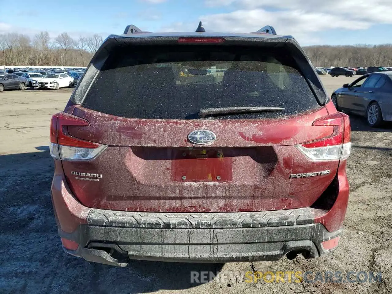 6 fotografías del automóvil dañado JF2SKACC8RH507498 SUBARU FORESTER 2024