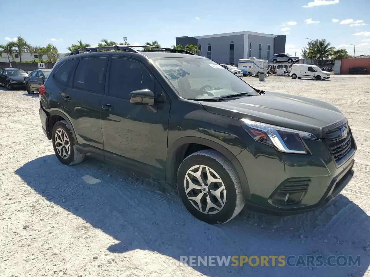 4 fotografías del automóvil dañado JF2SKADC1RH514310 SUBARU FORESTER 2024