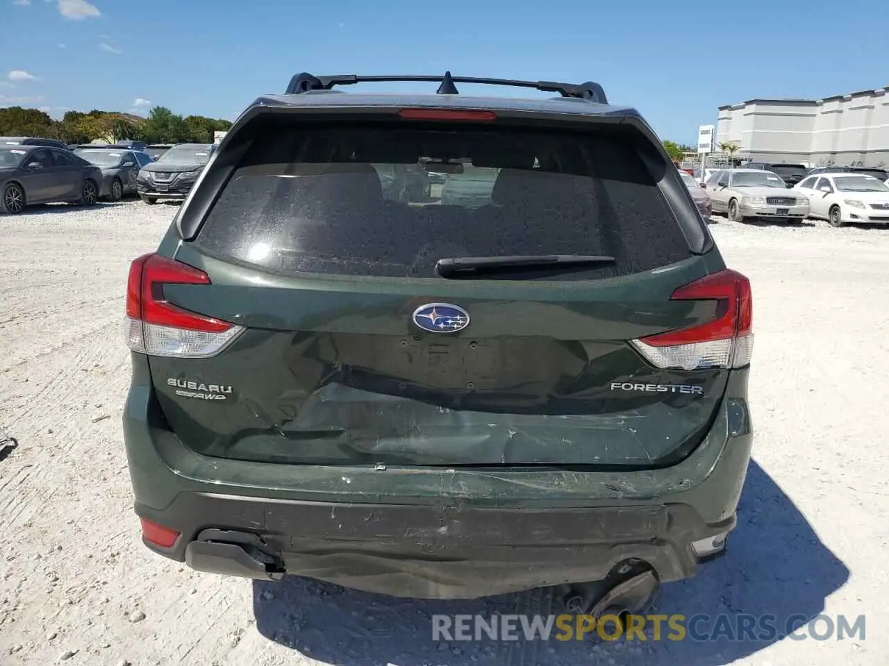 6 fotografías del automóvil dañado JF2SKADC1RH514310 SUBARU FORESTER 2024