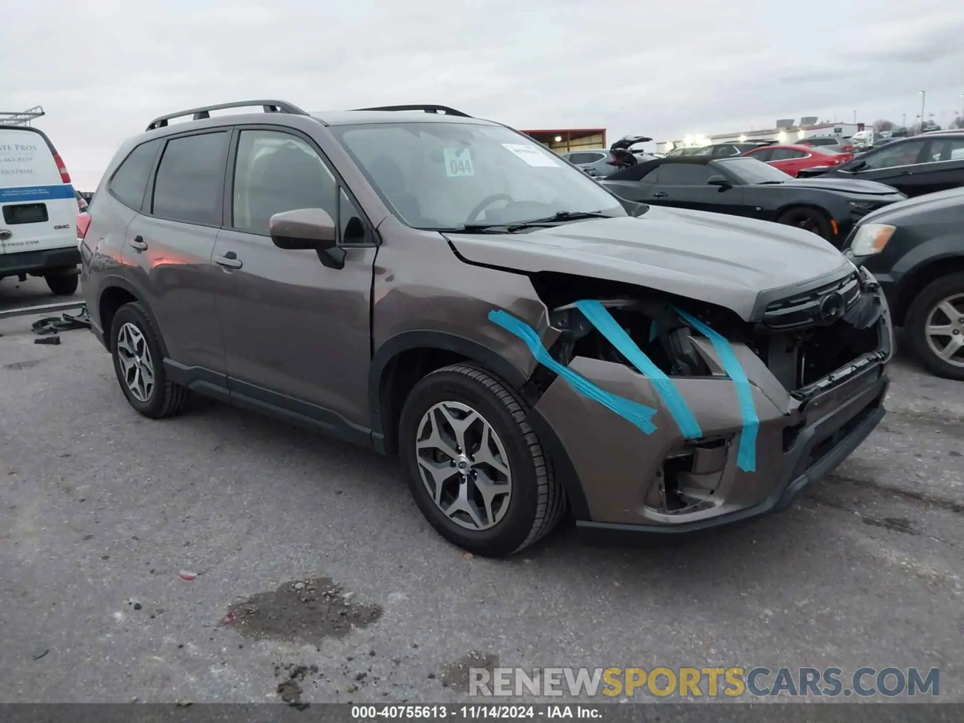 1 fotografías del automóvil dañado JF2SKADC2RH426530 SUBARU FORESTER 2024