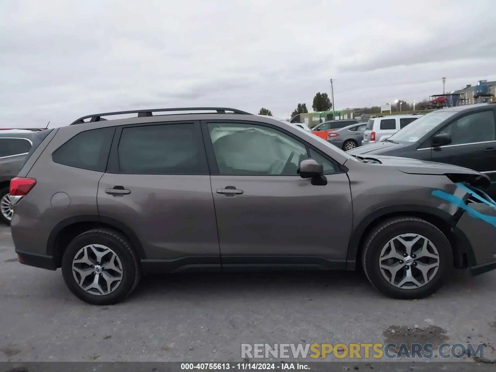 14 fotografías del automóvil dañado JF2SKADC2RH426530 SUBARU FORESTER 2024