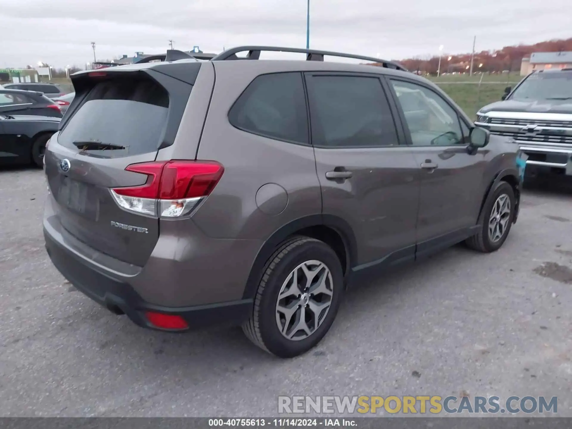 4 fotografías del automóvil dañado JF2SKADC2RH426530 SUBARU FORESTER 2024